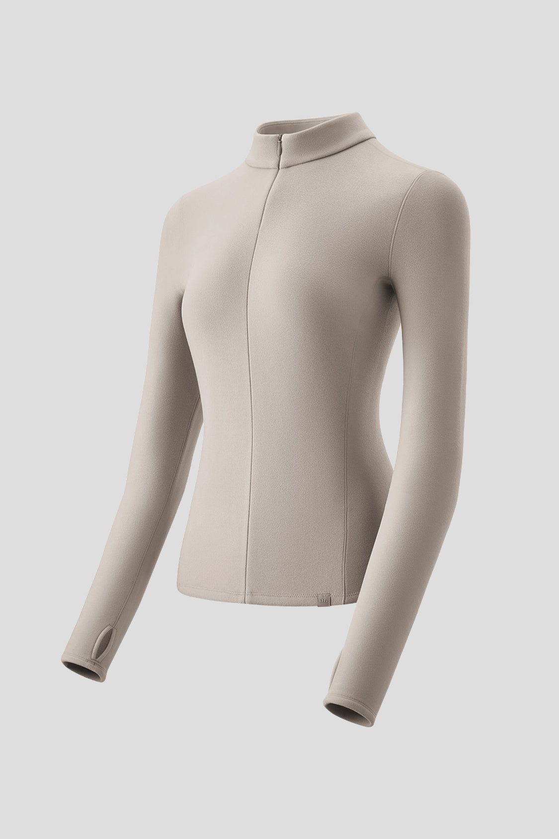 Maglia da donna in pile altamente elasticizzato, con cerniera a mezza apertura, come strato base PM002/PM006