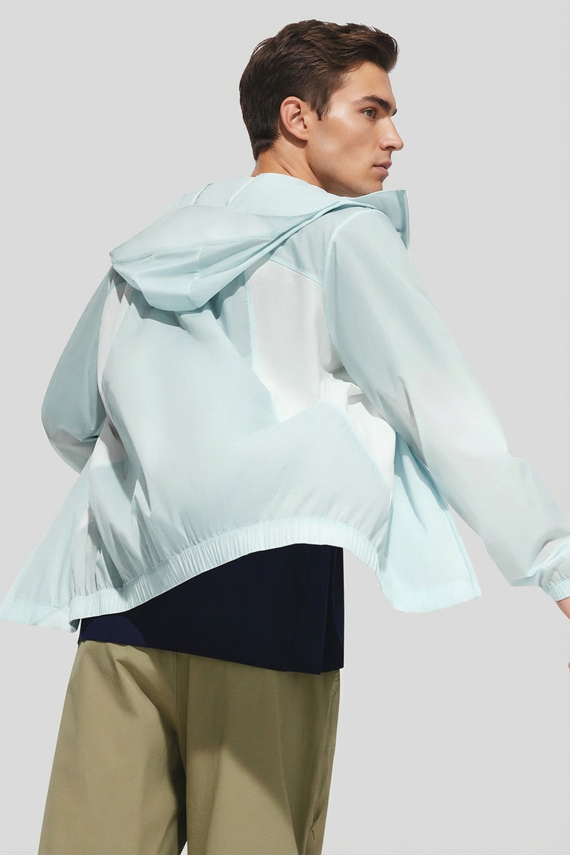 Men's Lightweight Water-Repellent Sun Jacket UPF50+ WR938