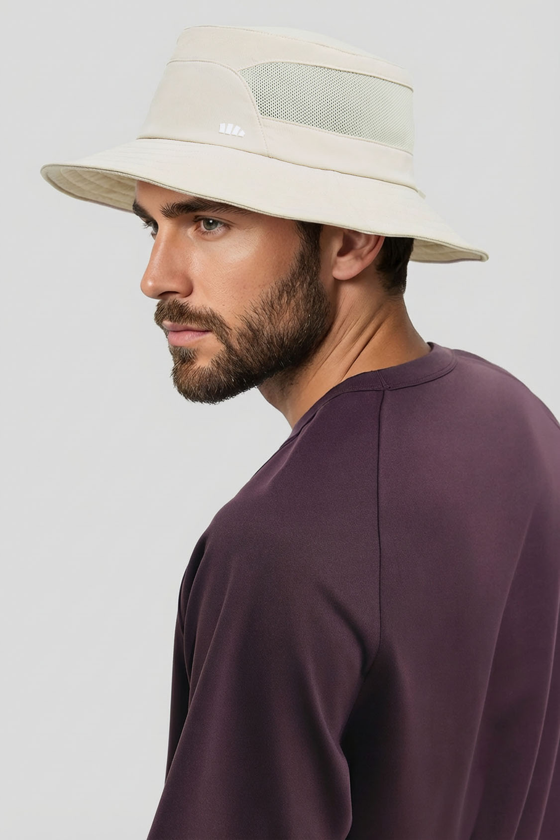 Men's Breathable Sun Protection Bucket Hat UPF 50+ TS730