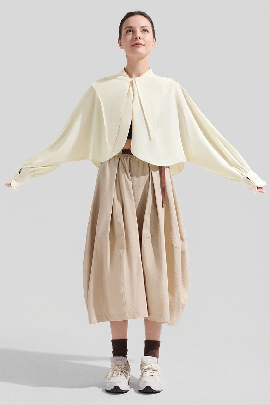 Women’s Headscarf-Style Sun Protection Jacket UPF 100+ UL001