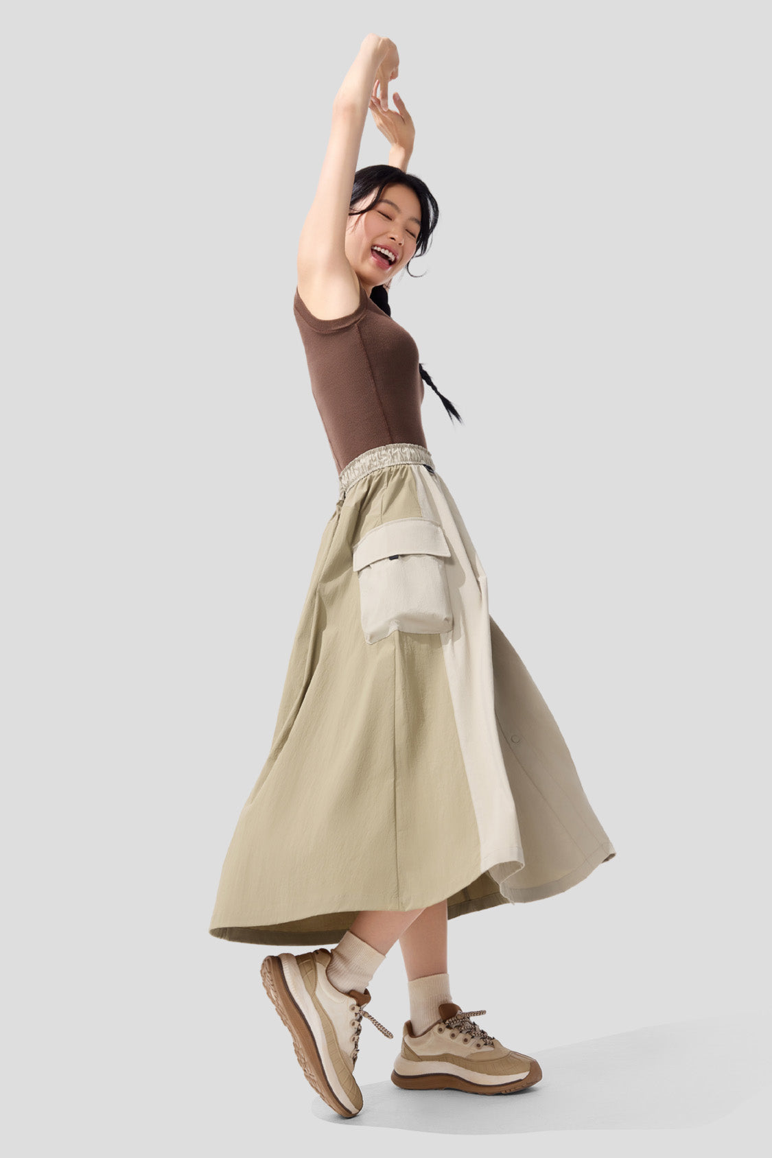 Explorer - Women's Water-Resistant Parachute Skirt UPF50+