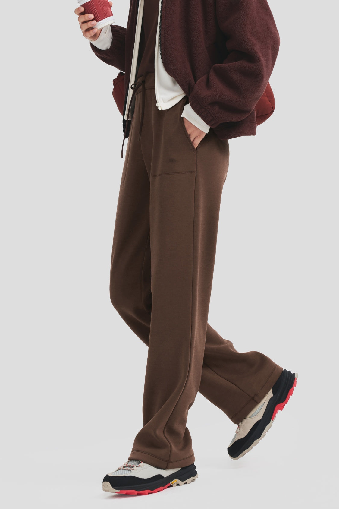 Women's Ultra-Soft High-Stretch Straight-Leg Pants SF009