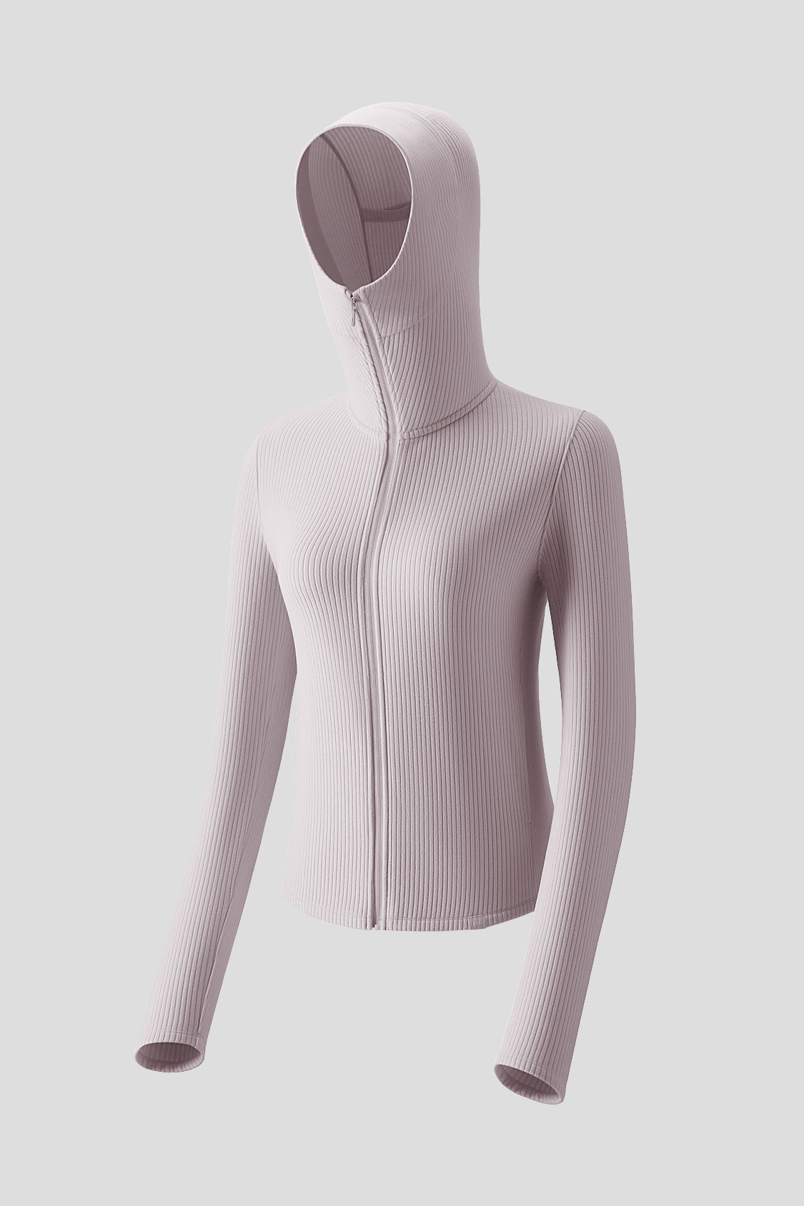 Damen-Fleecejacke mit schmaler Passform und Sonnenschutz UV008