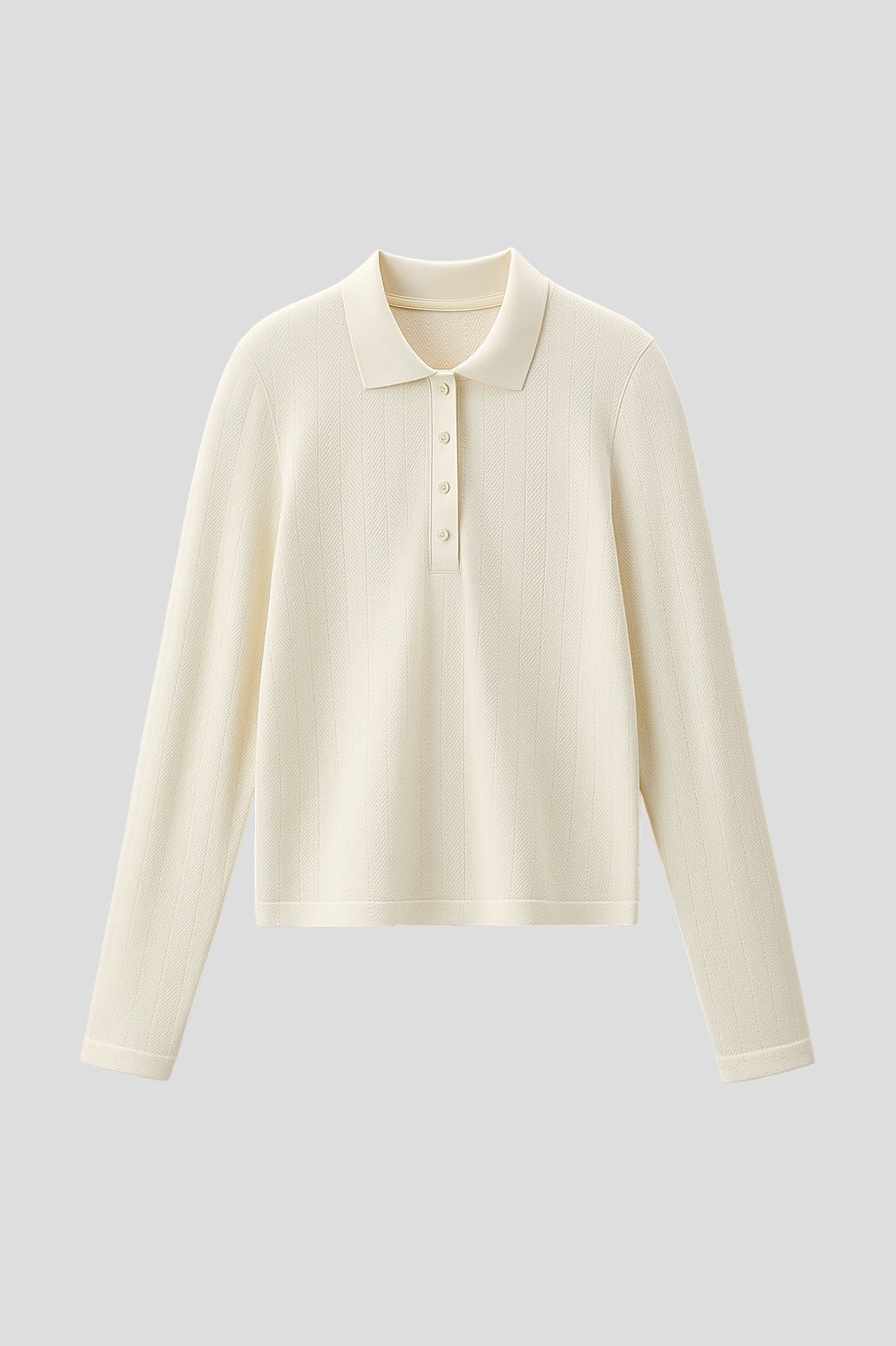Damen-Baselayer-Polo aus nahtlosem Strick mit hoher Elastizität EL037
