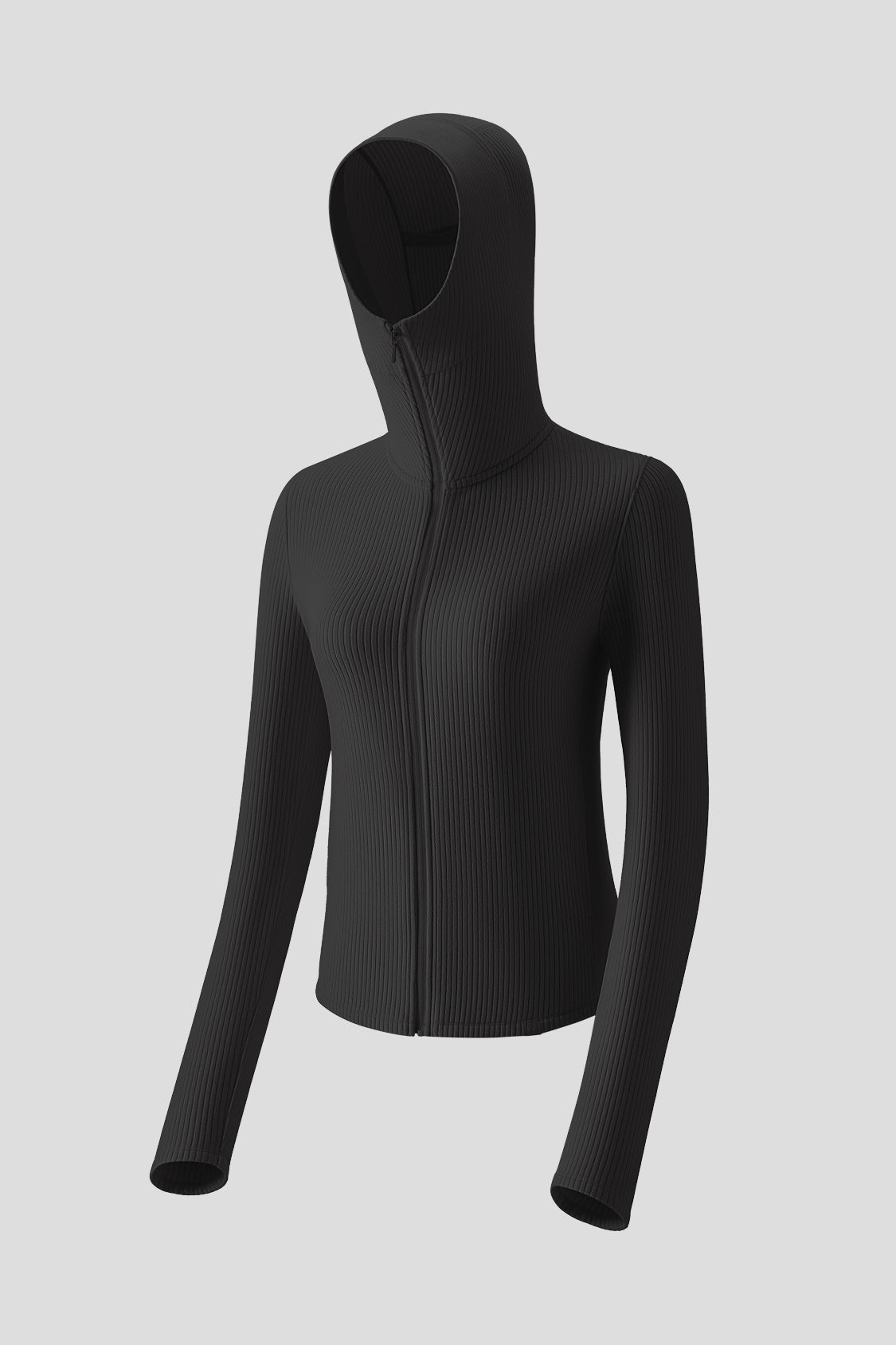 Damen-Fleecejacke mit schmaler Passform und Sonnenschutz UV008