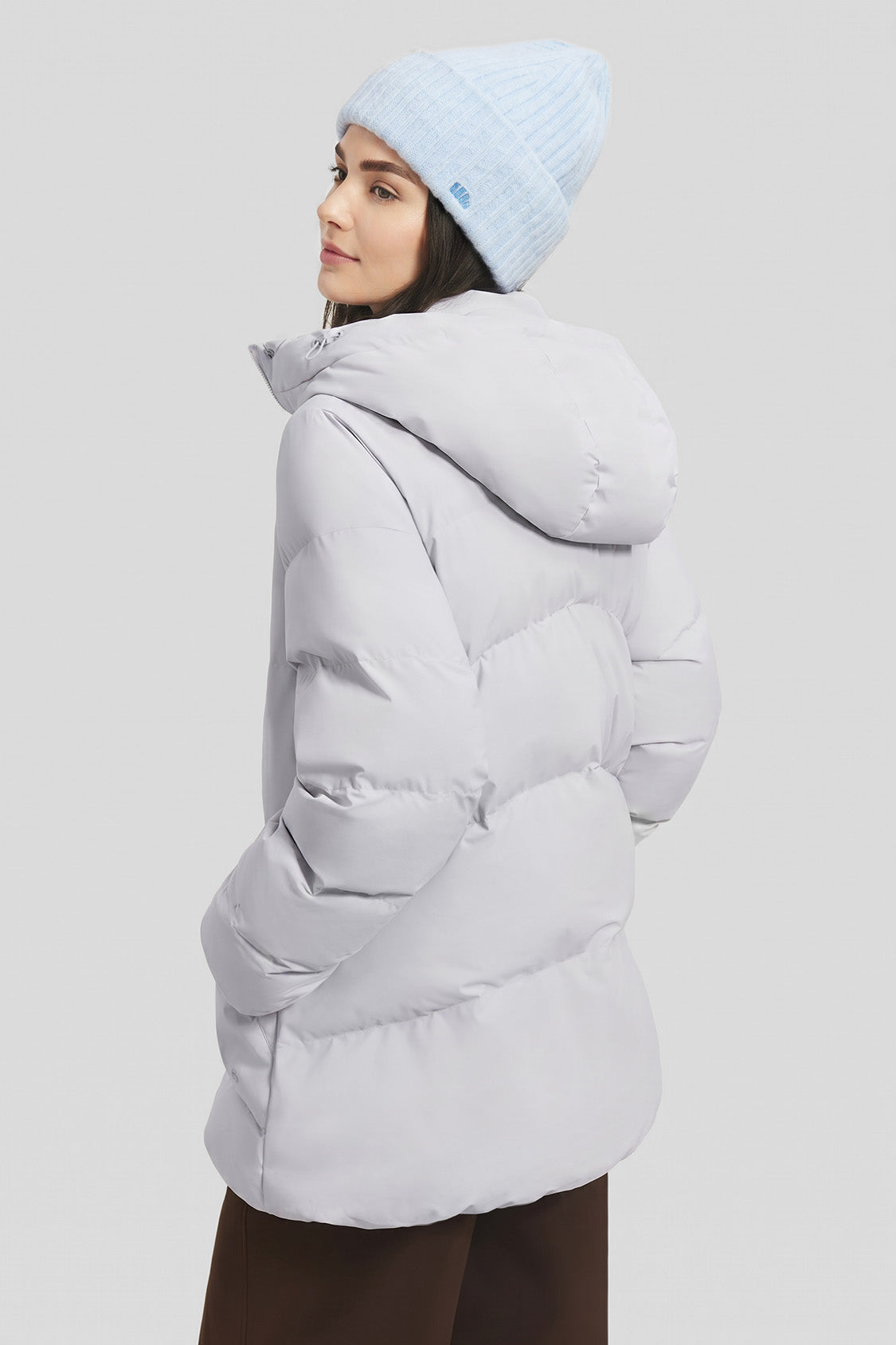 Women's Lofty Mid-Length Insulated Jacket (High Warmth) PF003