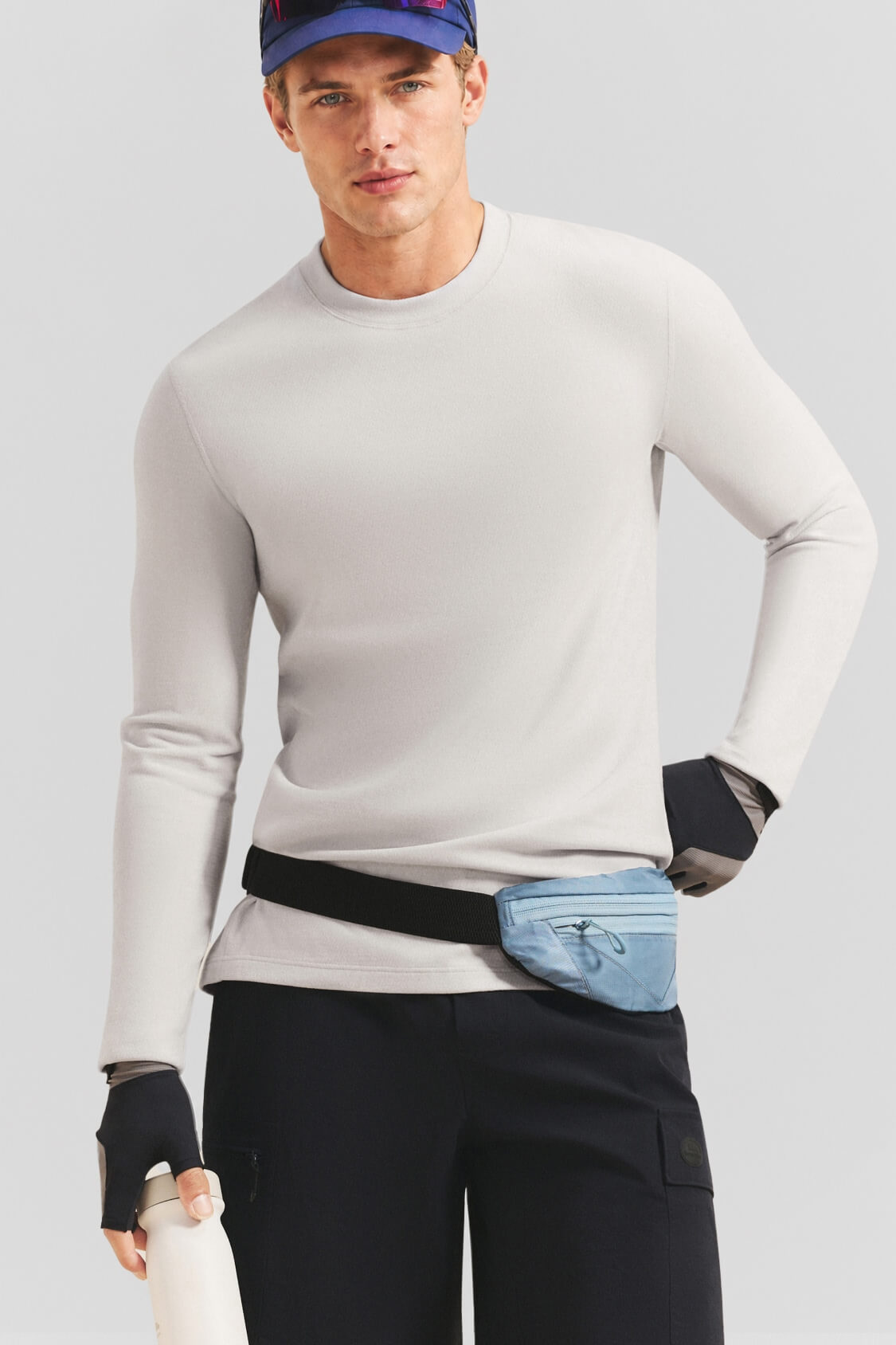 Men's Outdoor Moisture-Wicking Base Layer Set DR034/DR037