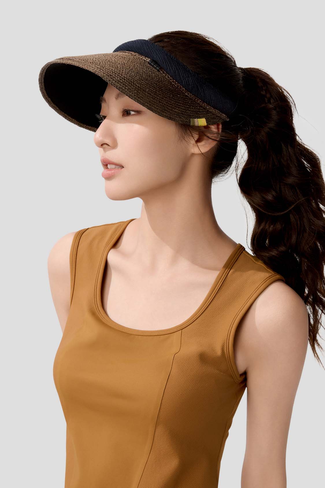 beneunder women's beneunder straw hat #color_brown