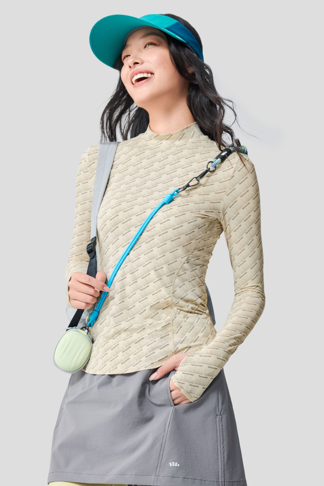 beneunder women's base layer #color_beige