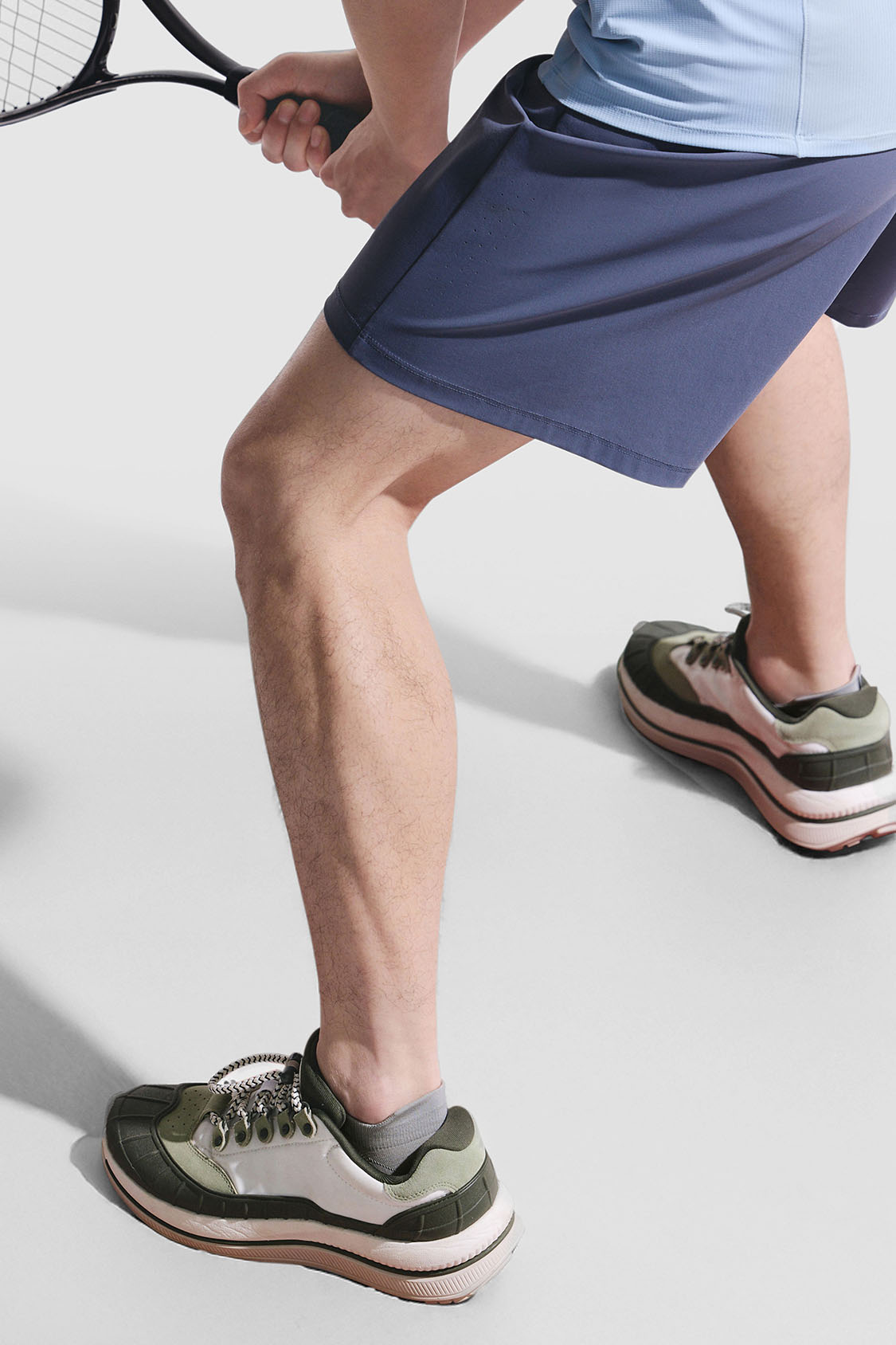 Calcetines tobilleros transpirables con control de olores para hombre, paquete de 4 AF008