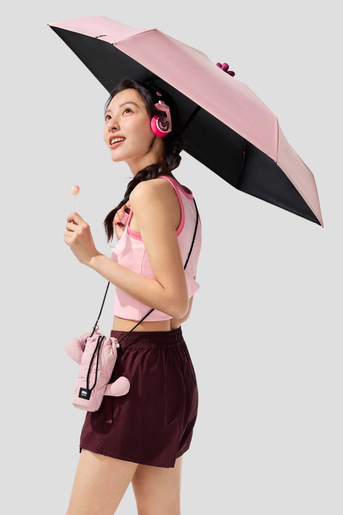 beneunder umbrella upf50+ #color_pink