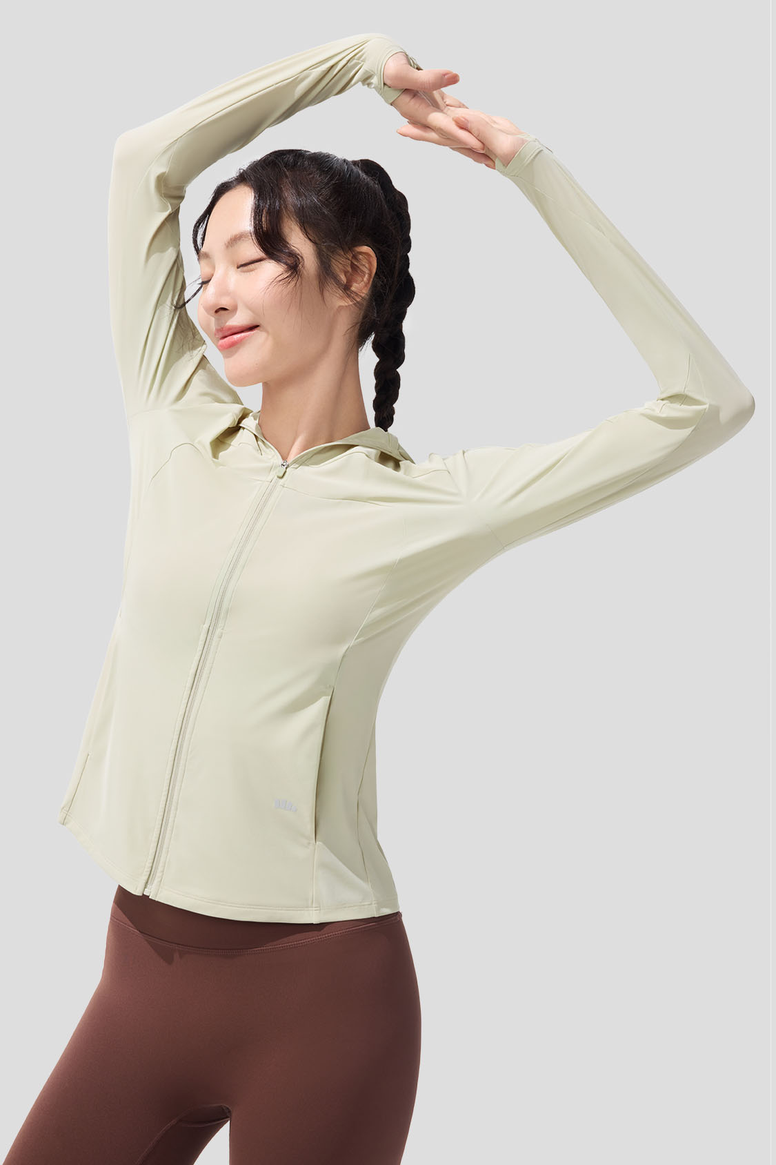 beneunder women's sun protection jacket #color_beige