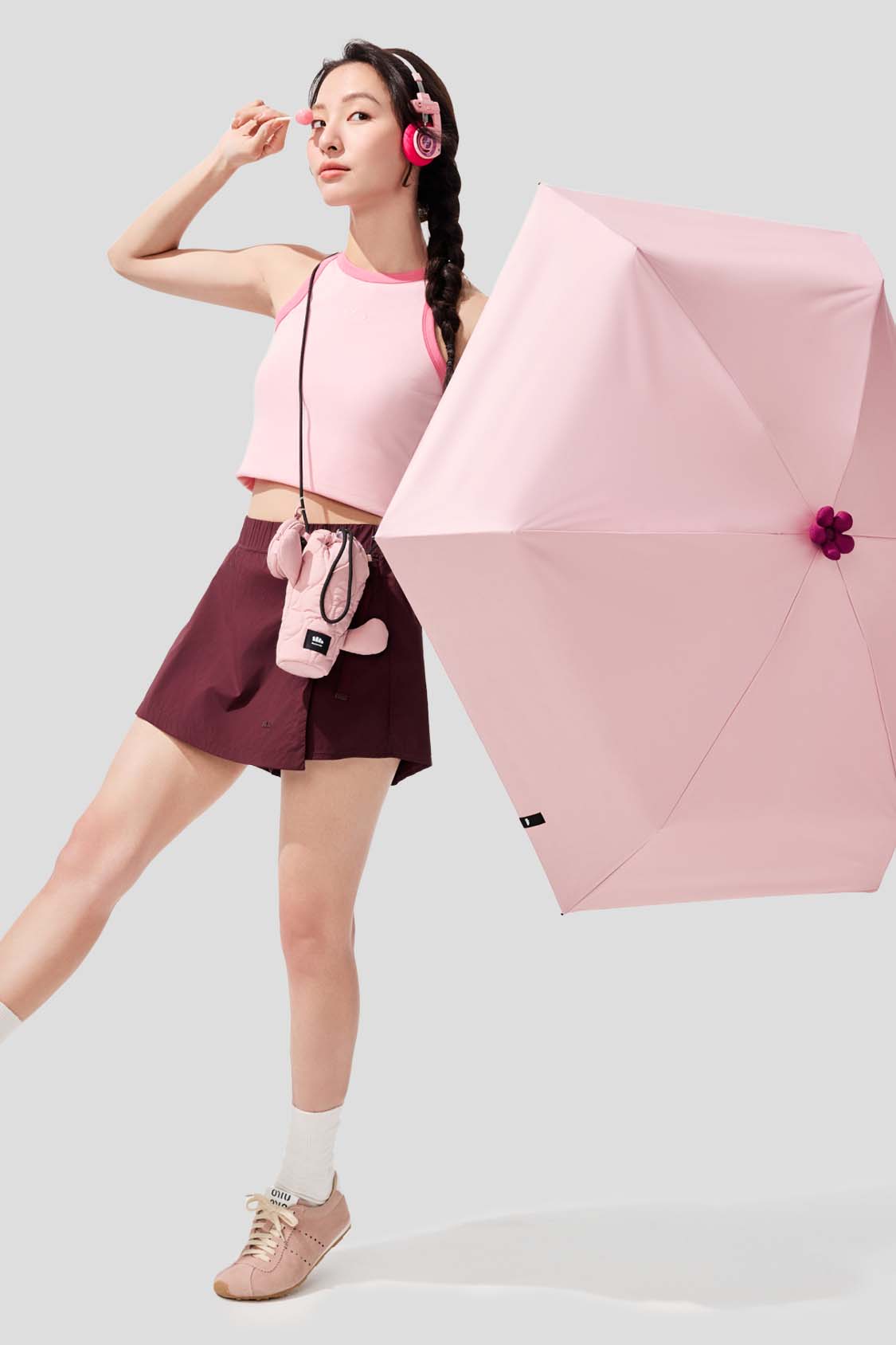 beneunder umbrella upf50+ #color_pink