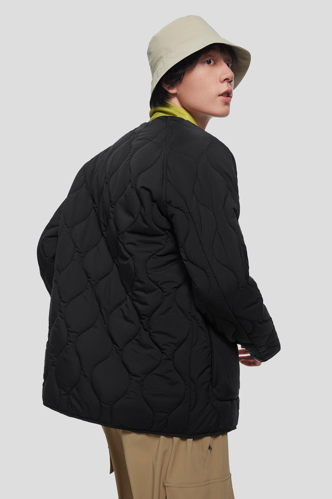 beneunder men's jacket #color_black