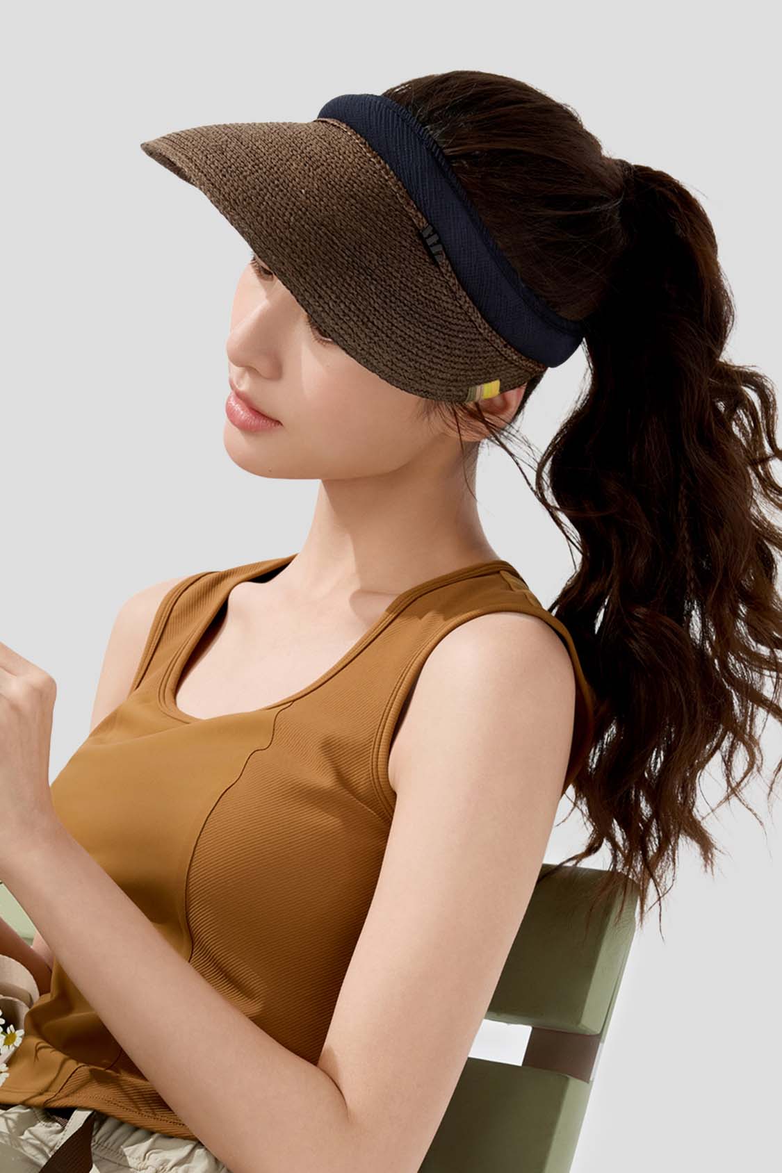 beneunder women's beneunder straw hat #color_brown