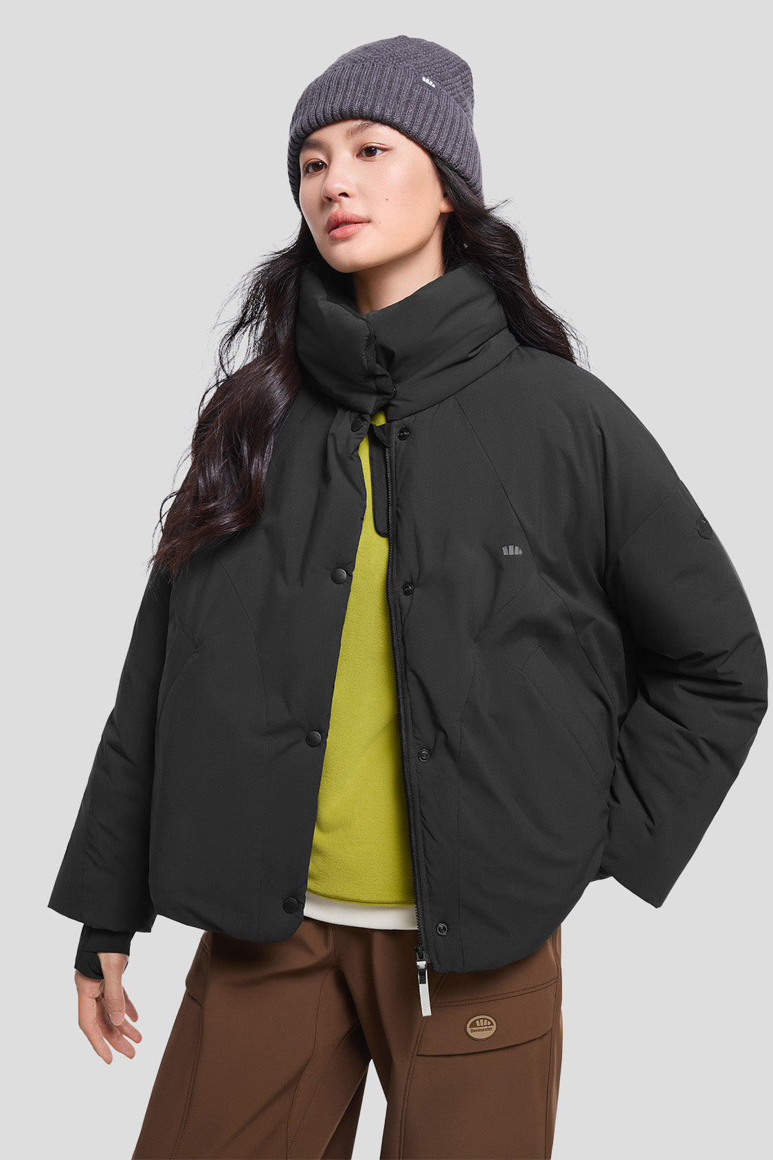 beneunder women's jacket #color_black