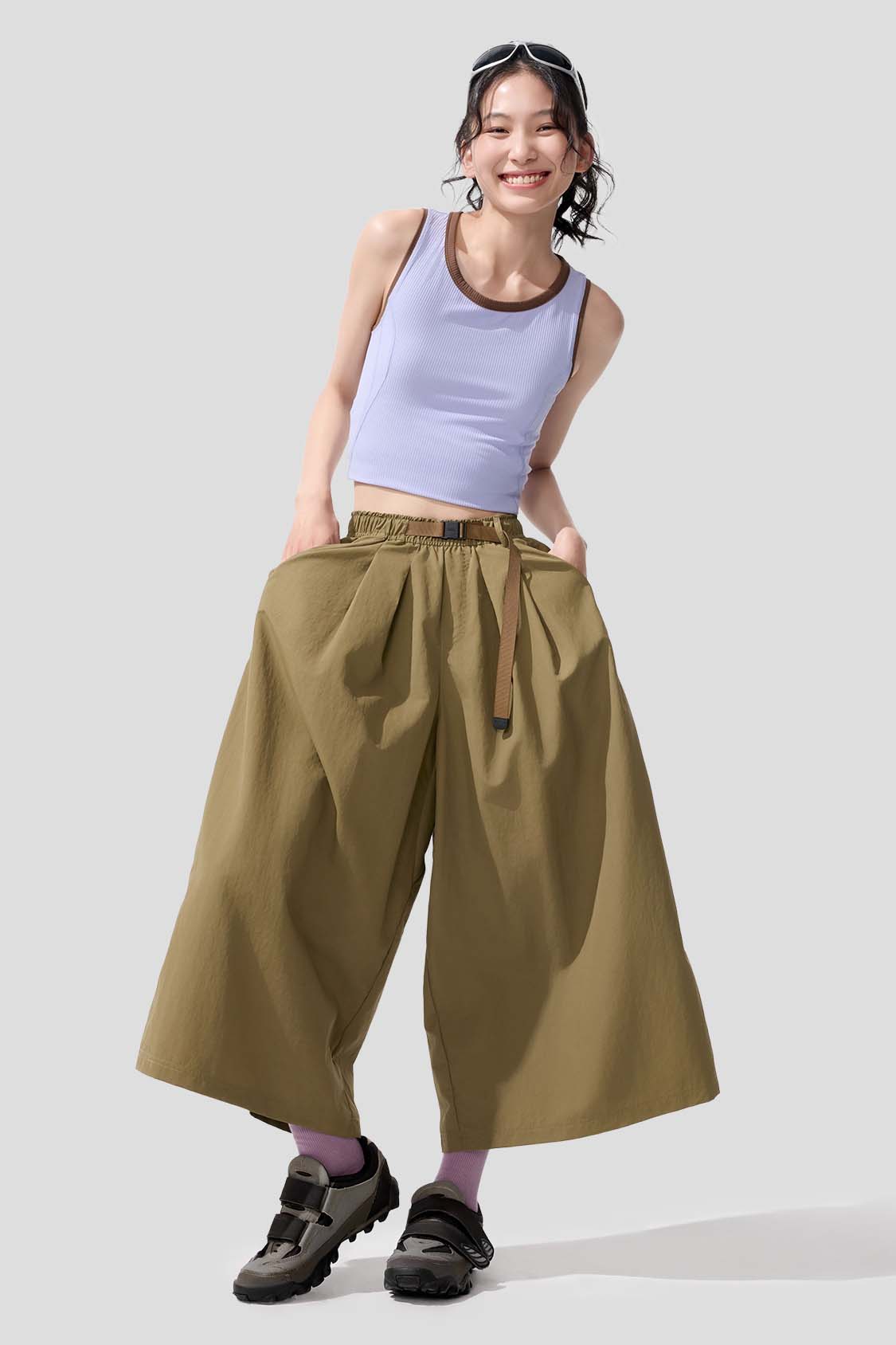 beneunder women's pants upf50+ #color_coffee