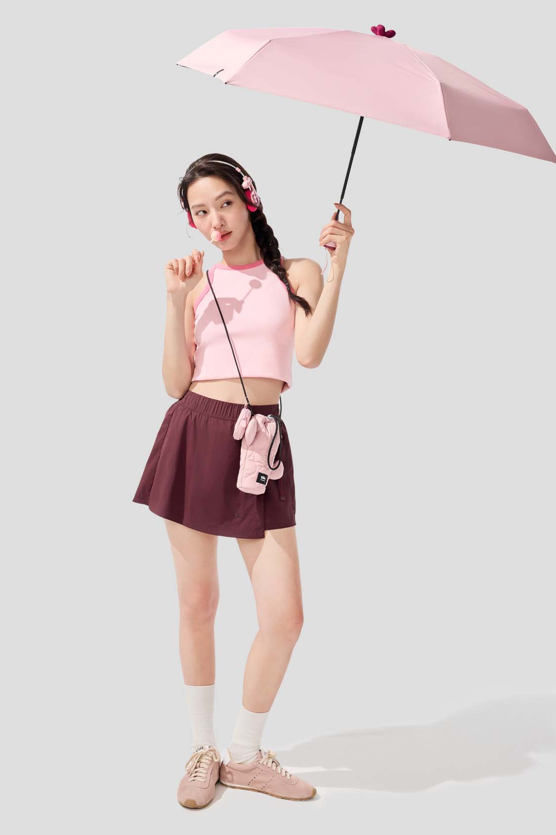 beneunder umbrella upf50+ #color_pink