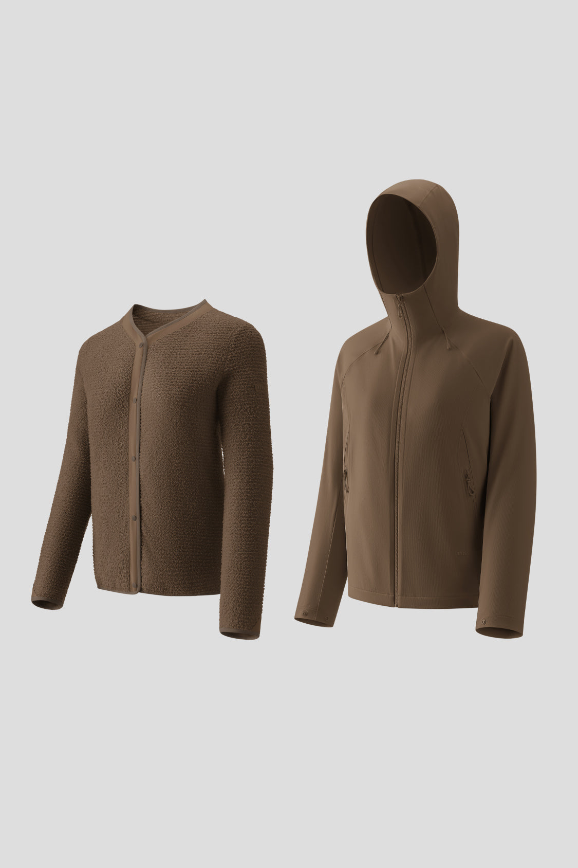 Women's 3-in-1 Ultra-Light Softshell Insulated Jacket (Mid Warmth) ST033