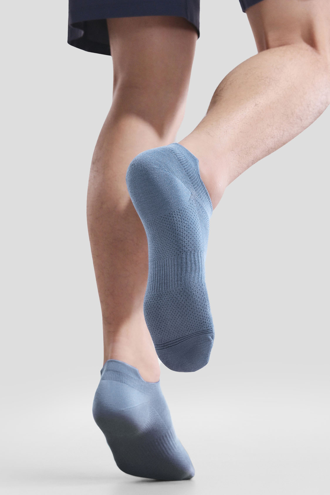 Calcetines tobilleros transpirables con control de olores para hombre, paquete de 4 AF008