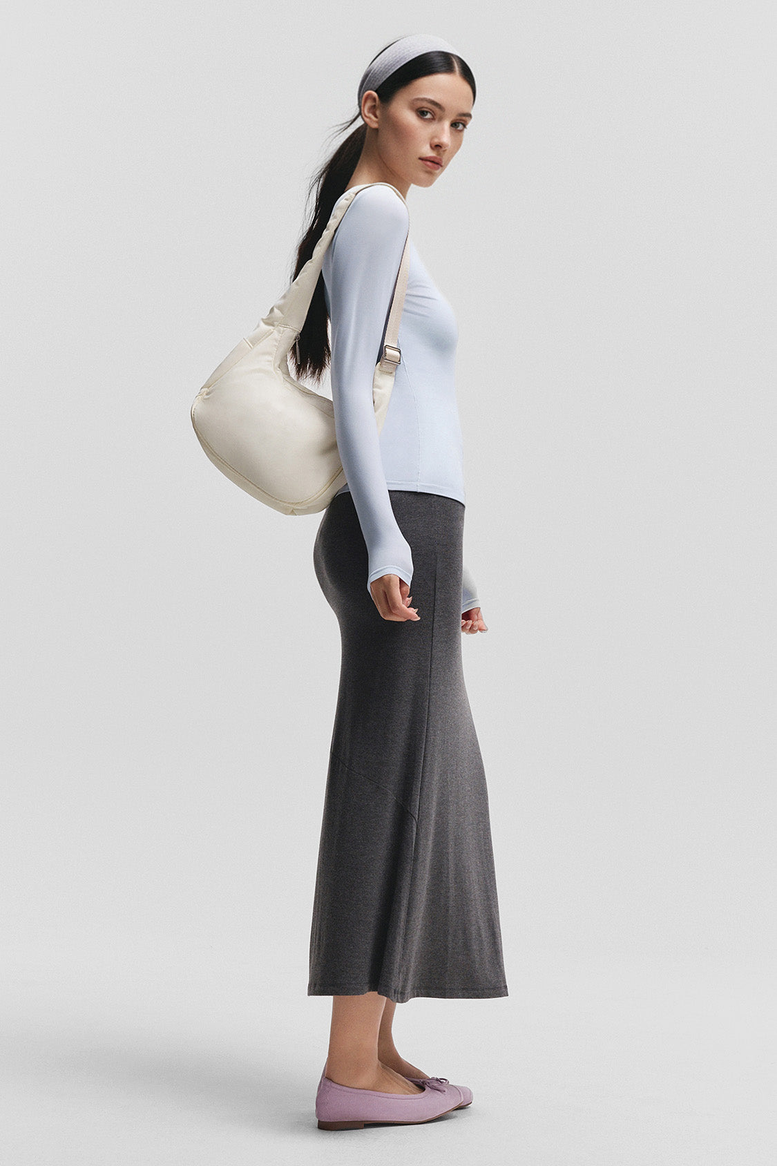 beneunder bareform womens seamless sports shaping top #color_lavender