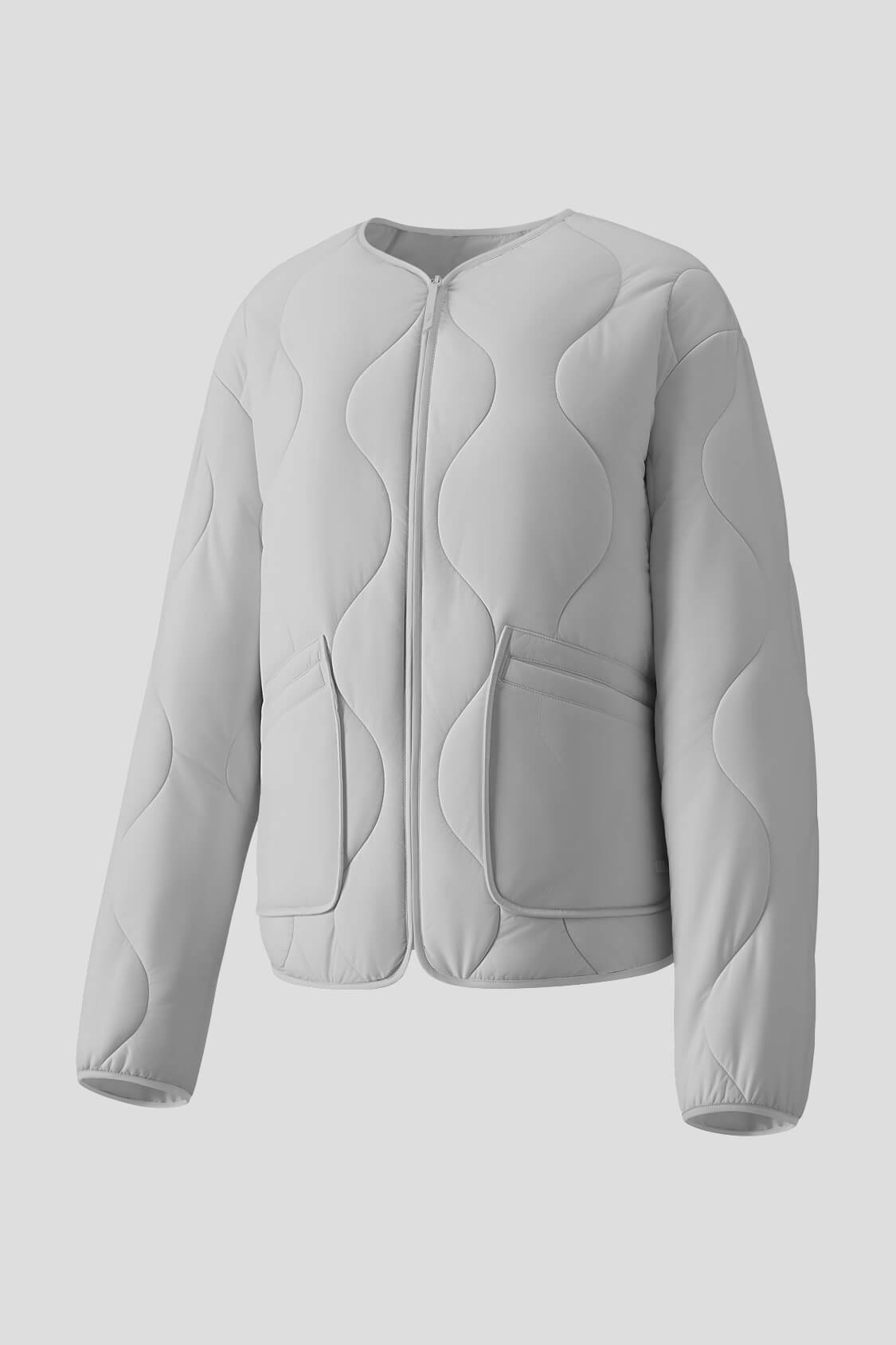 Women's Crew-Neck Insulated Jacket  (Mid Warmth) CL023
