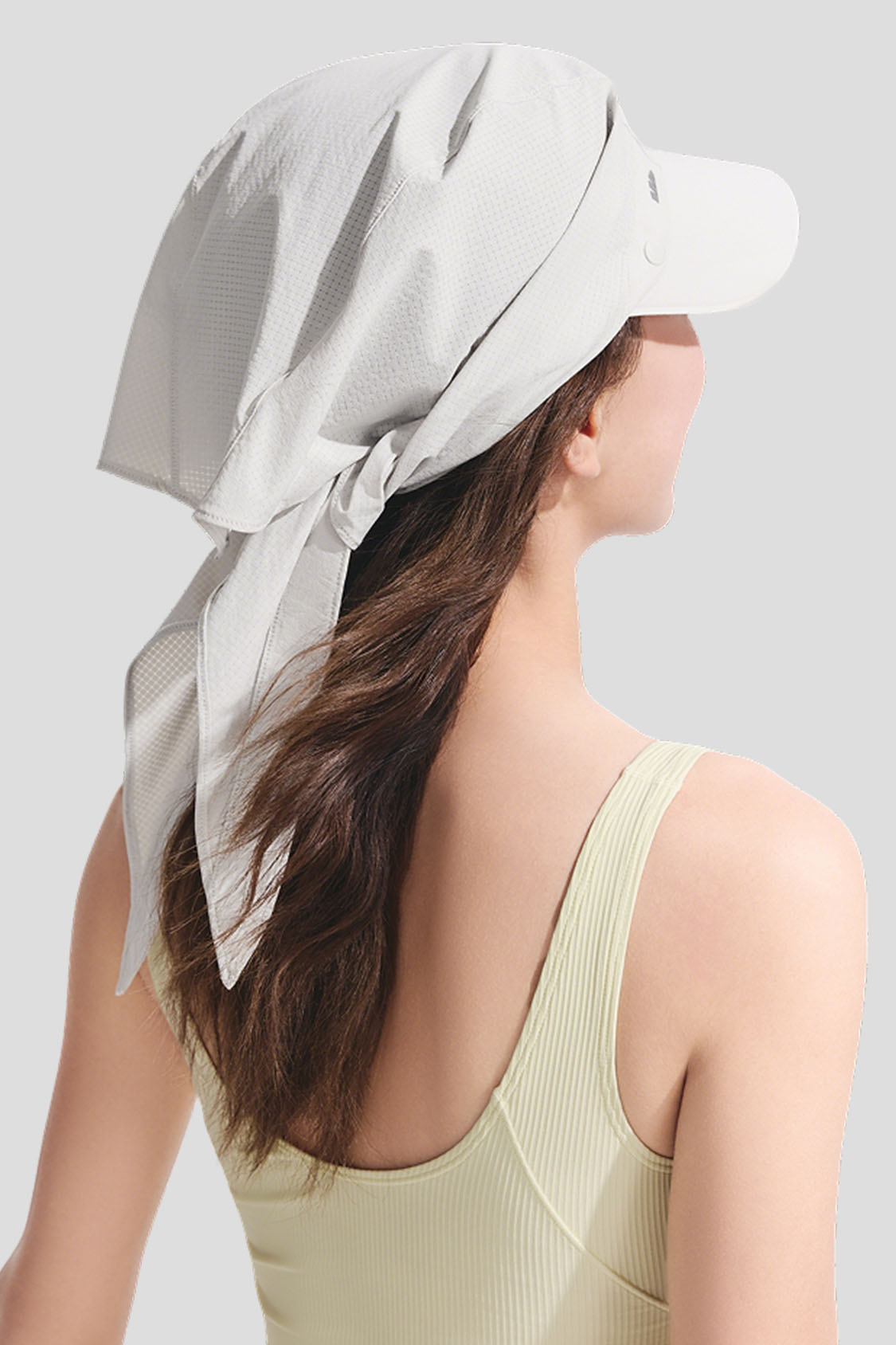 Women’s Brimmed Sun Protection Hair Scarf AL003