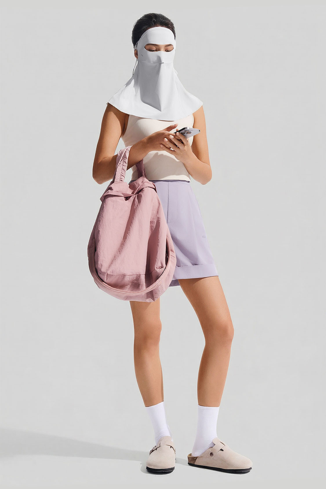 Women's Lightweight Sun Protection Face Cover UPF 50+ AL207