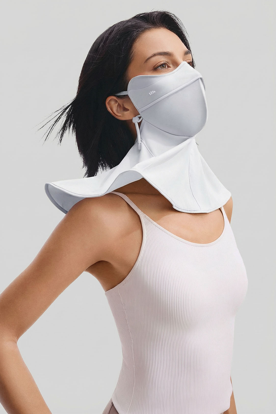 Women's Neck-Coverage Sun Protection Mask UPF 50+ AL342