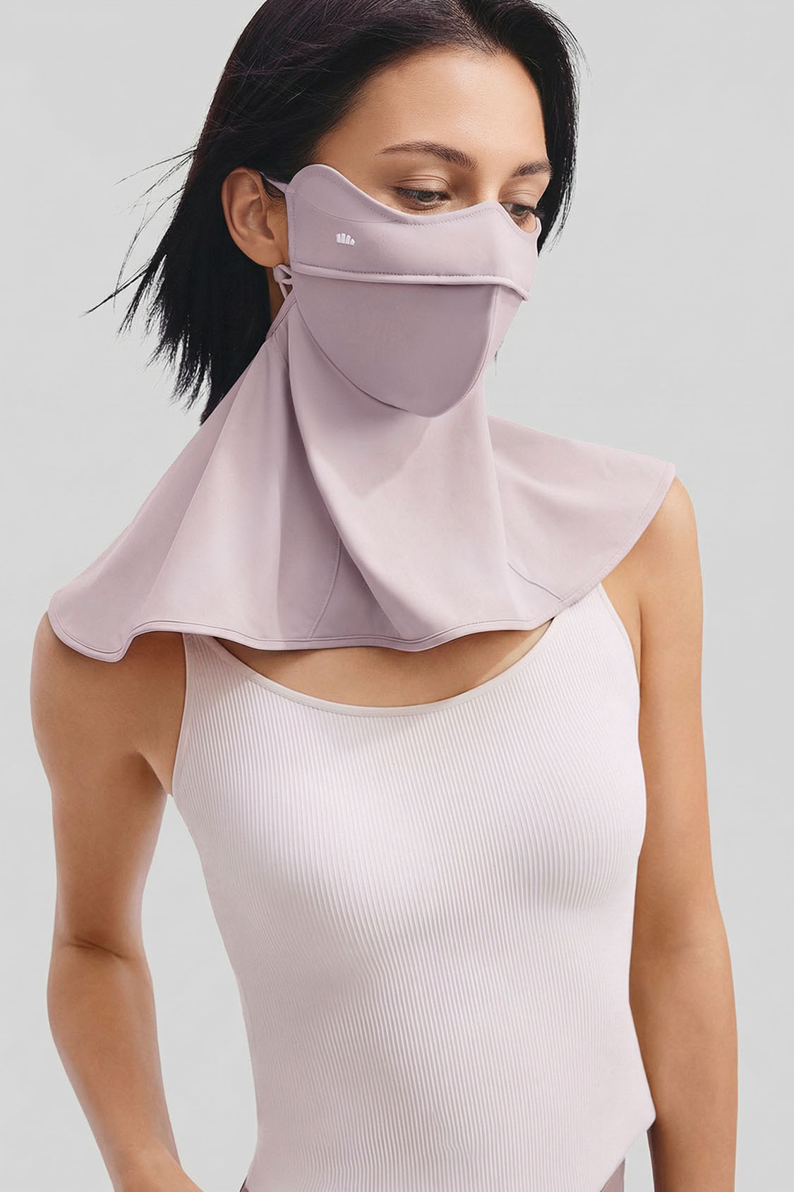Women's Neck-Coverage Sun Protection Mask UPF 50+ AL342