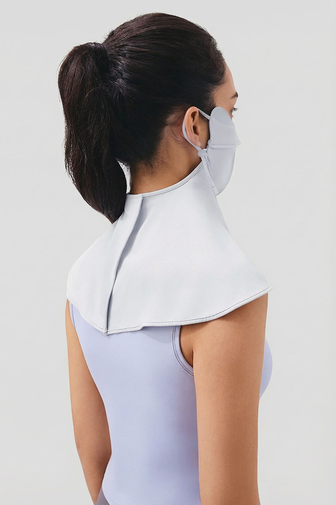 Women's Neck-Coverage Sun Protection Mask UPF 50+ AL342