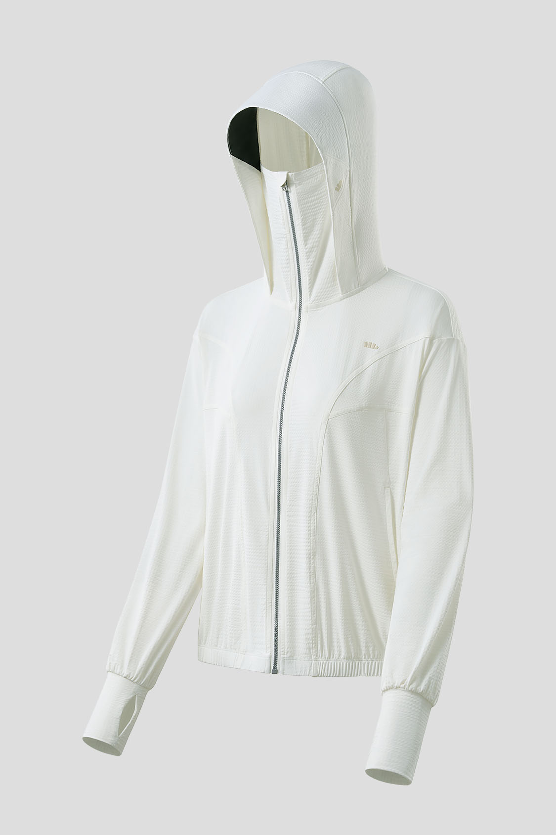 beneunder women's sun protection jacket #color_white