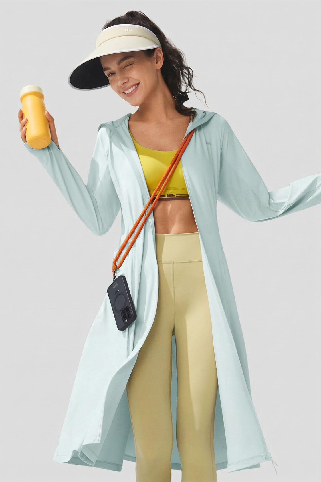 Women's Longline Cooling Sun Protection Jacket UPF 200+ AL902