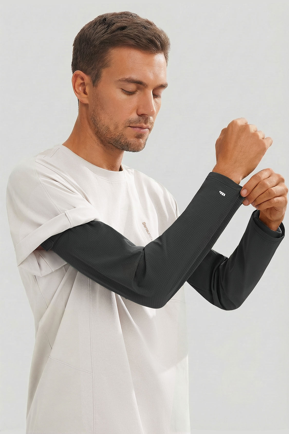 Men's Breathable Sun Protection Arm Sleeves UPF 50+ AS017