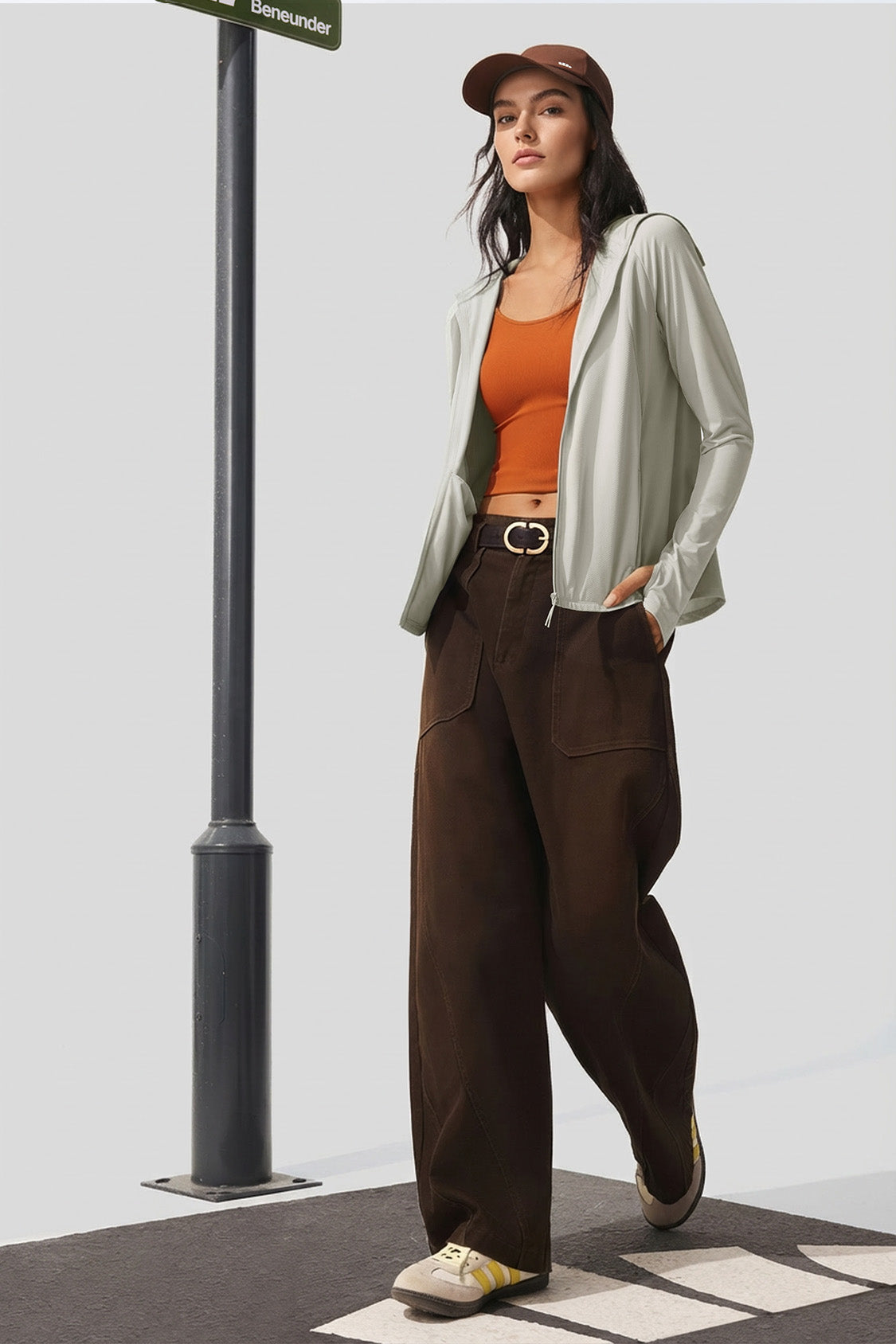 Women's Relaxed-Fit Sun Protection Jacket UPF 100+ AS100