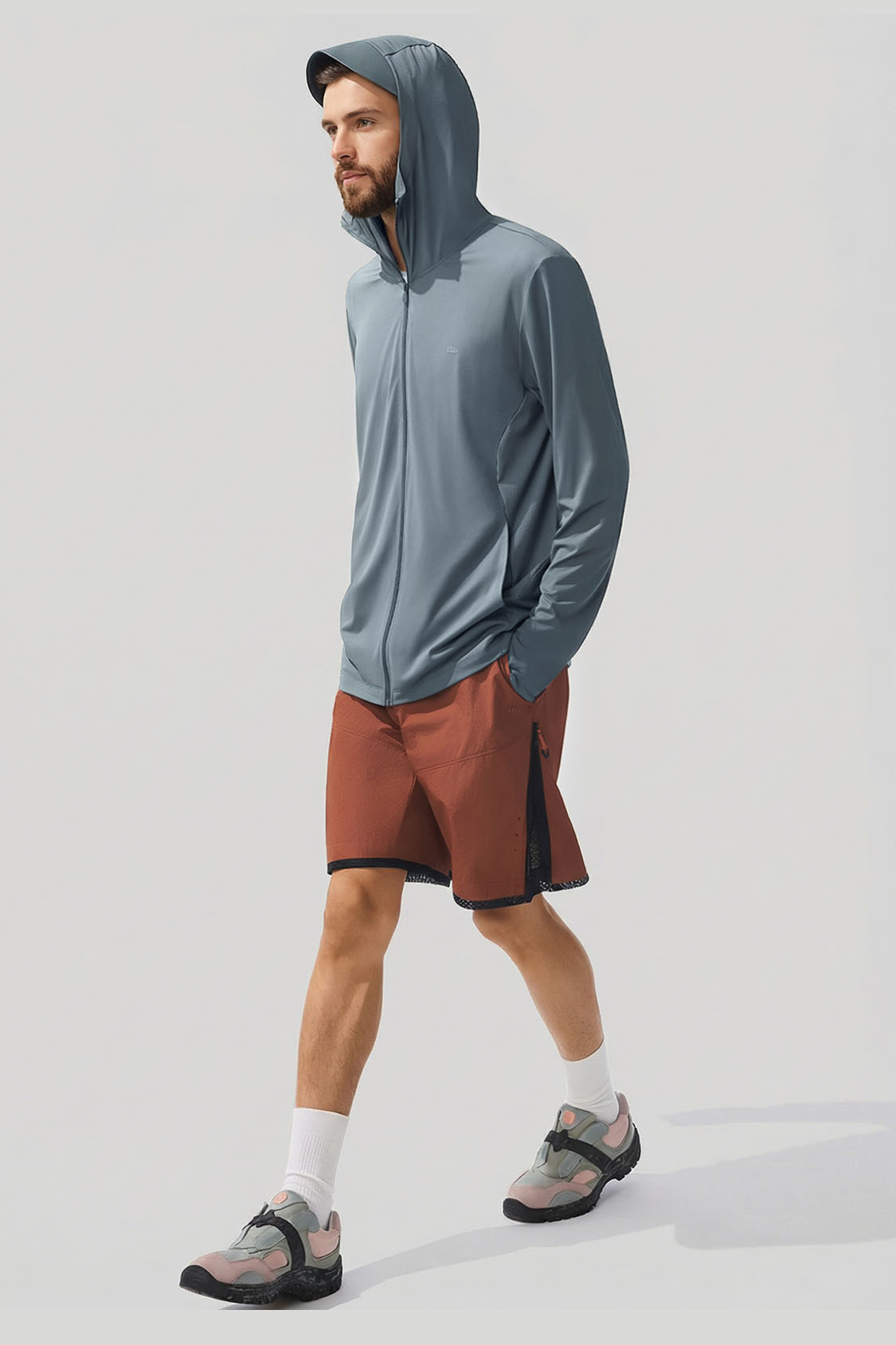 Men's Breathable Sun Protection Jacket UPF 100+ AS105