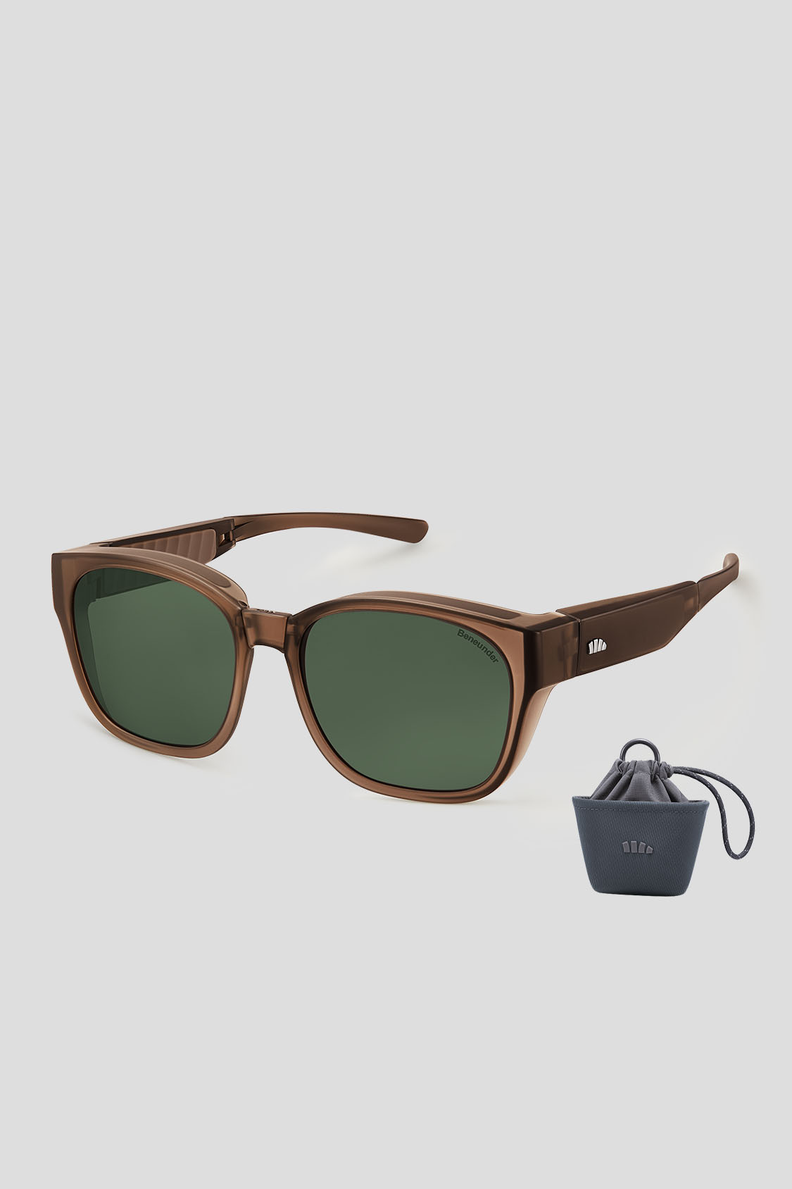 Wellington Gestell Korrektions-Überzieh-Sonnenbrille UV 400 FD004