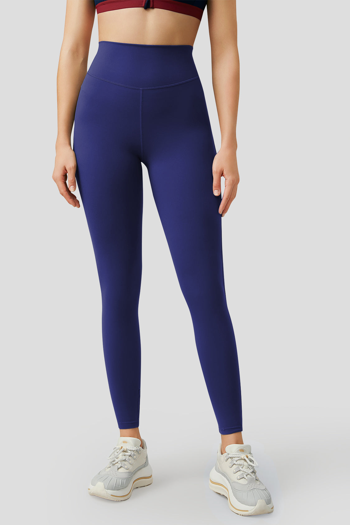 beneunder airloop high waist legging oveseas for women #color_sandalwood blue