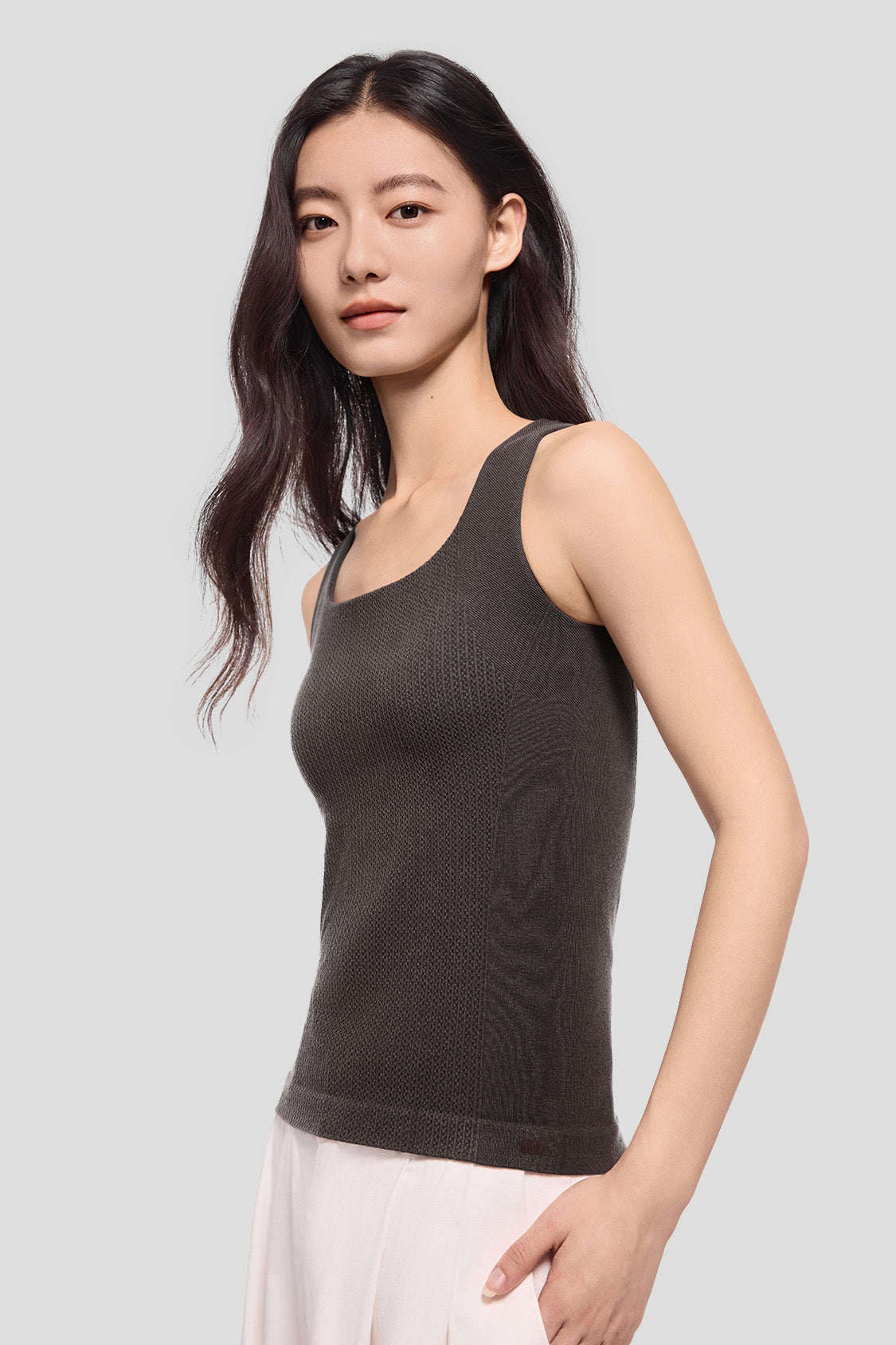 beneunder women's top #color_autumn rock brown