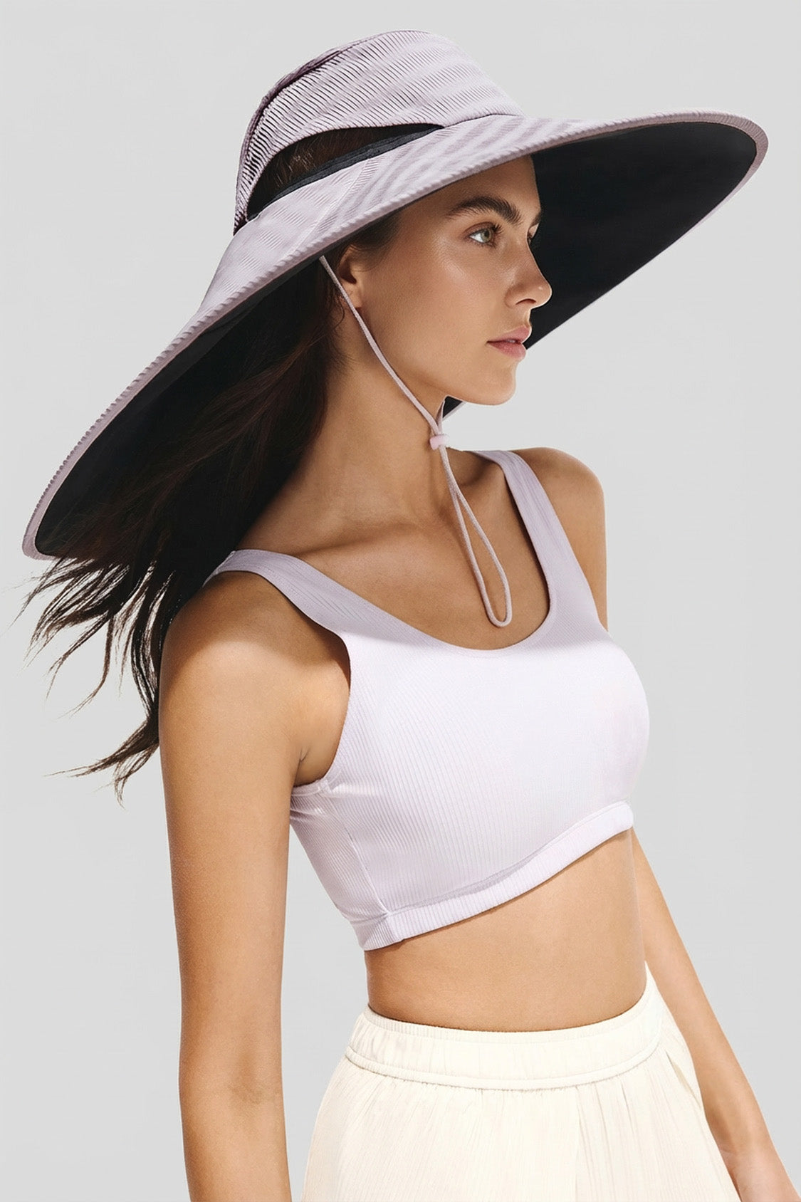 Women's Wide Brim Sun Protection Hat UPF 100+ BM015