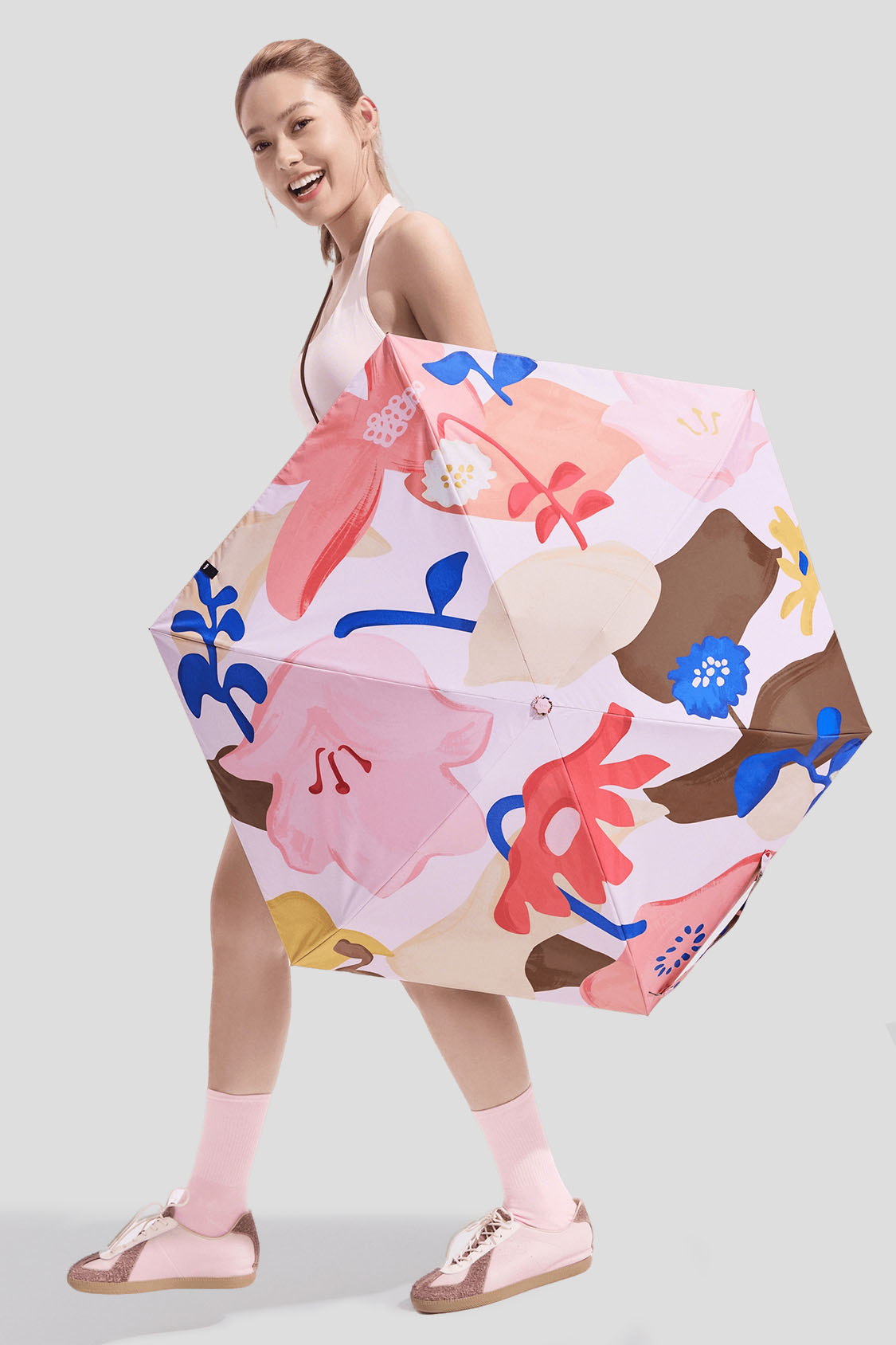 5-Fold Portable Sun Protection Umbrella UPF 50+ BM526