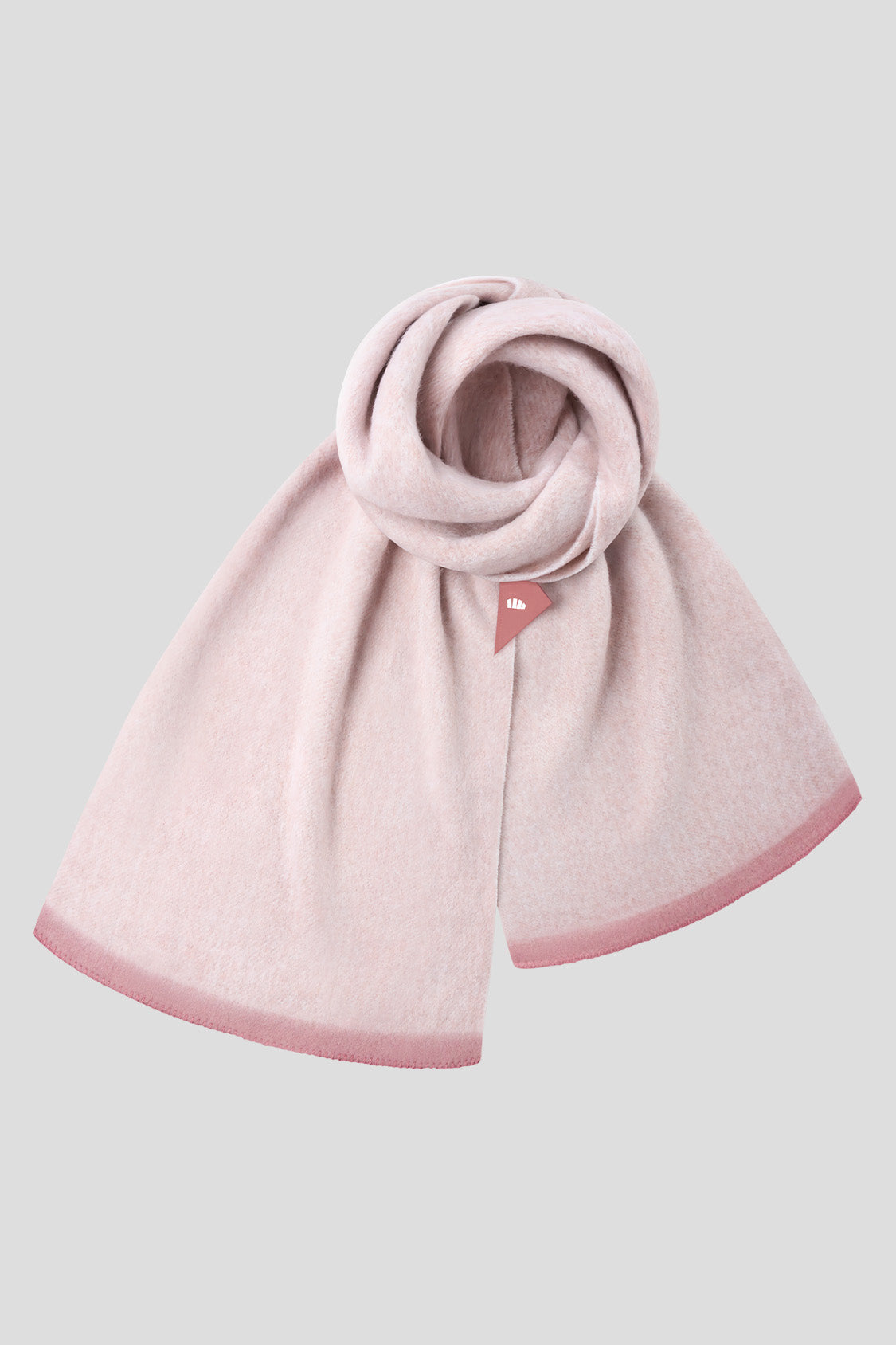 beneunder shawl #color_bamboo peach pink