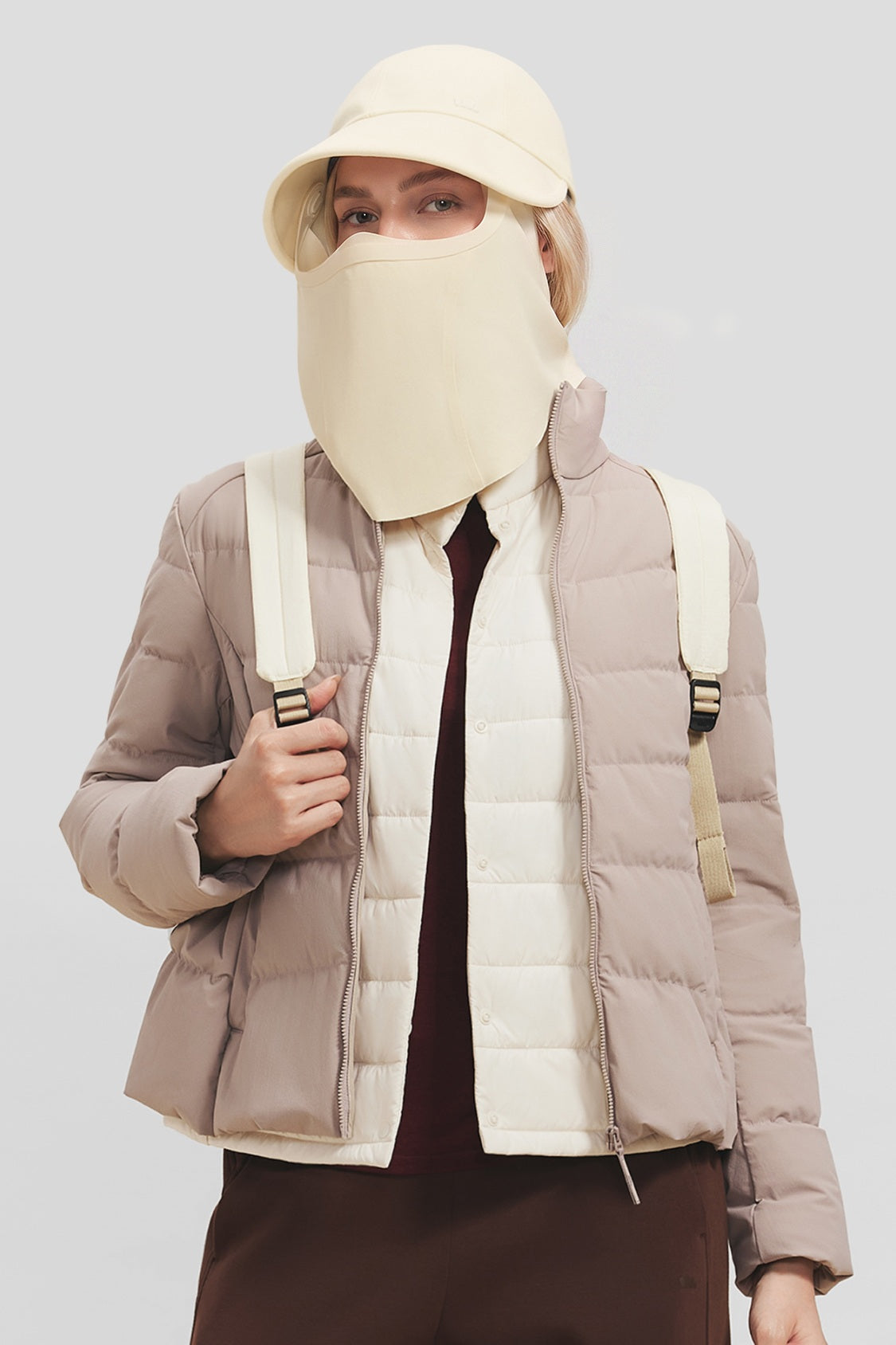 Women's Zone-Shielded Face-Covering Sun Hat WD004