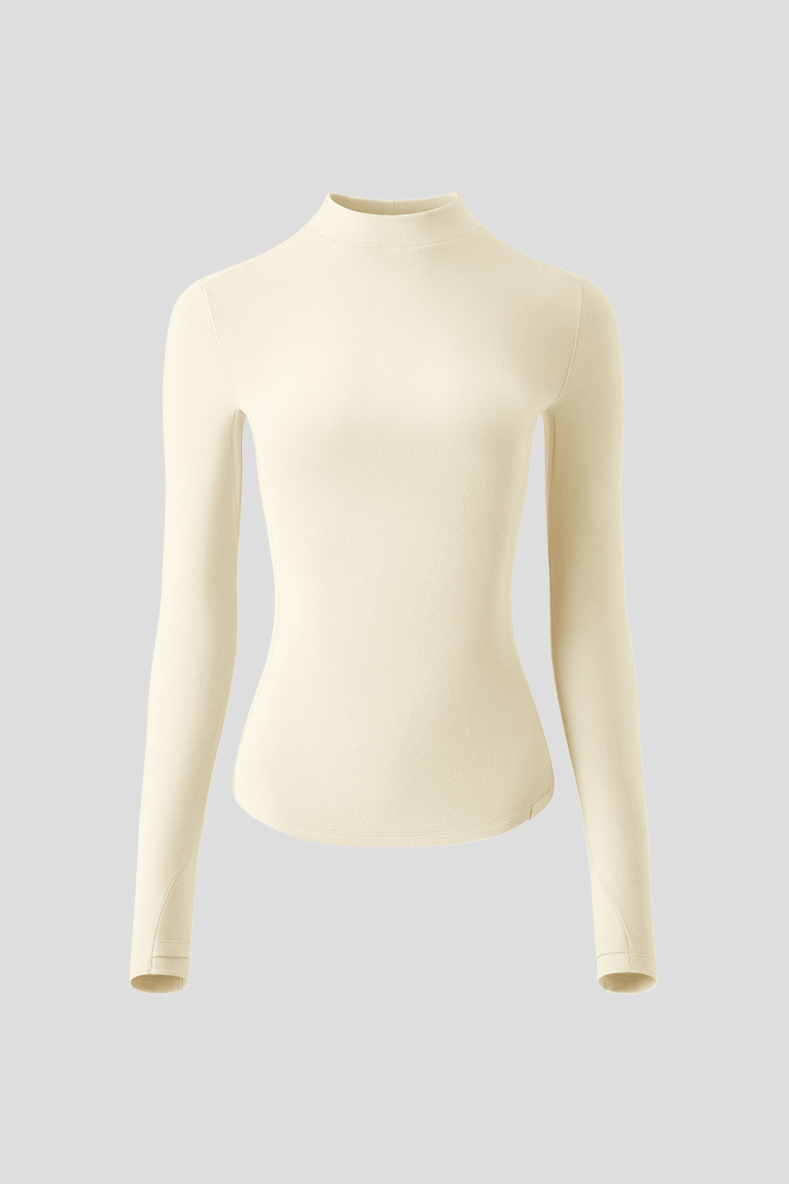 beneunder women's long sleeve shirt #color_beige