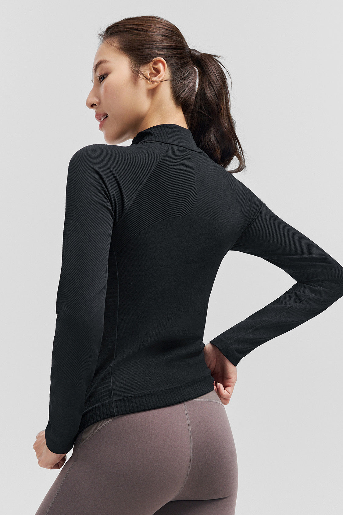 Veste ajustée à double épaisseur pour femme HE020