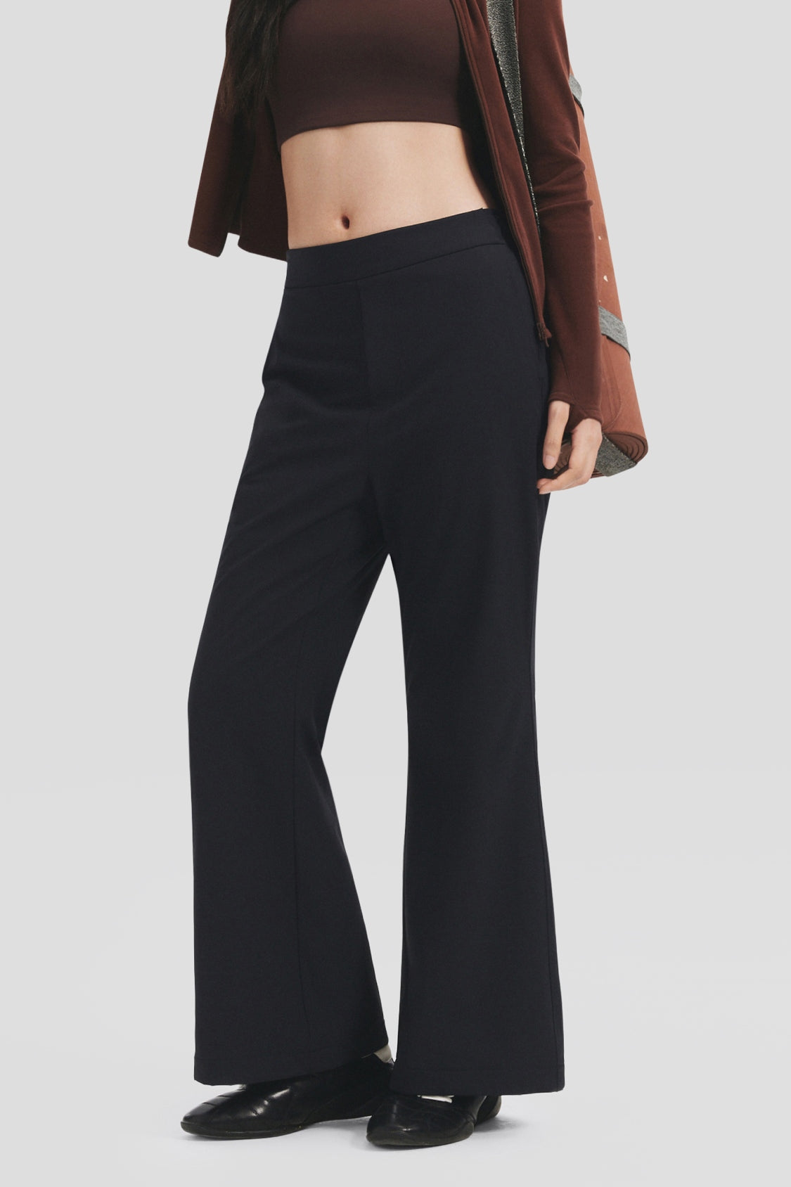 Women's Stretch Slight Flare Insulated Pants (High Warmth) CL008