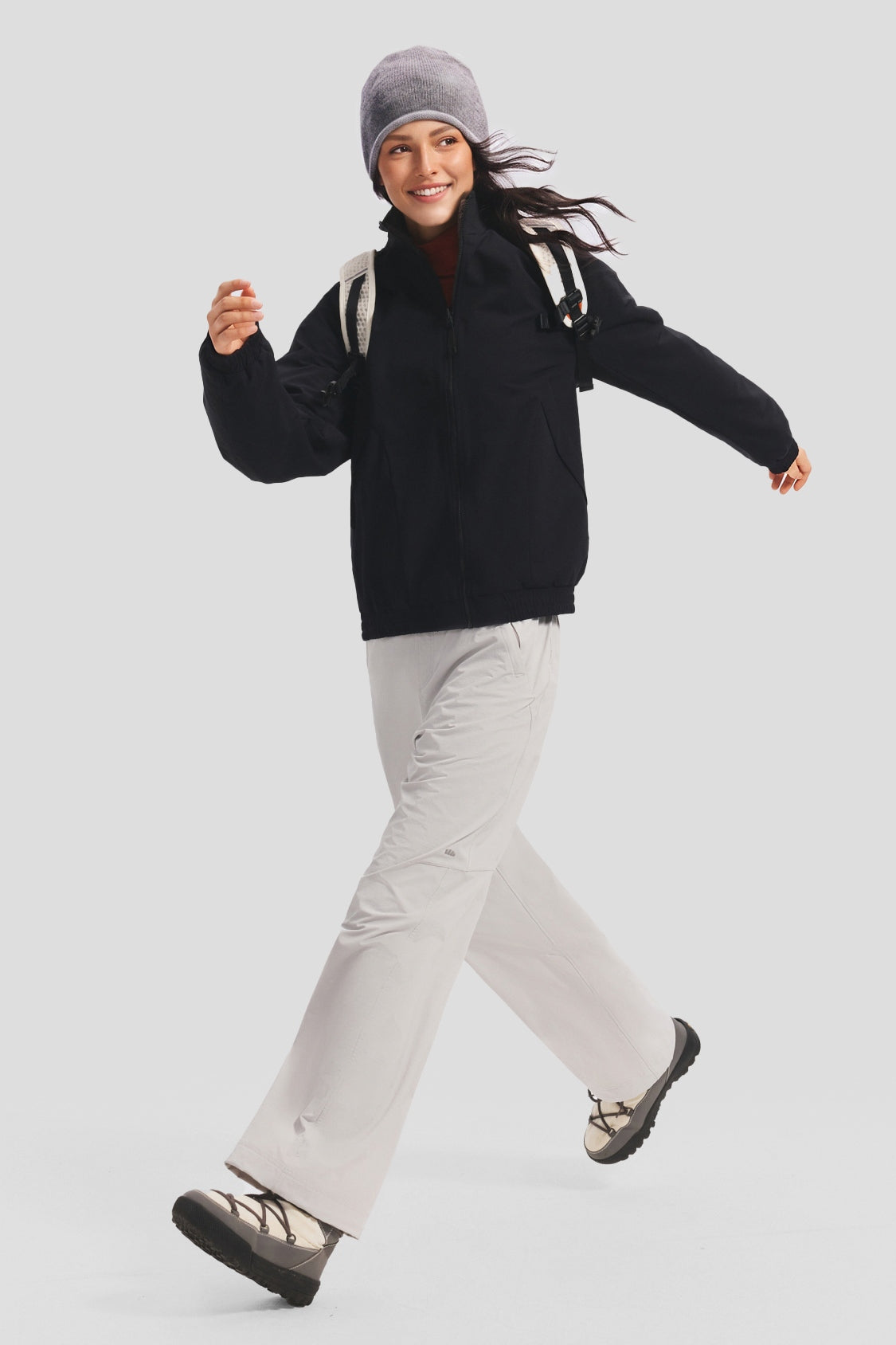Women's Reversible Sherpa Fleece Softshell Jacket (High Warmth) ST036