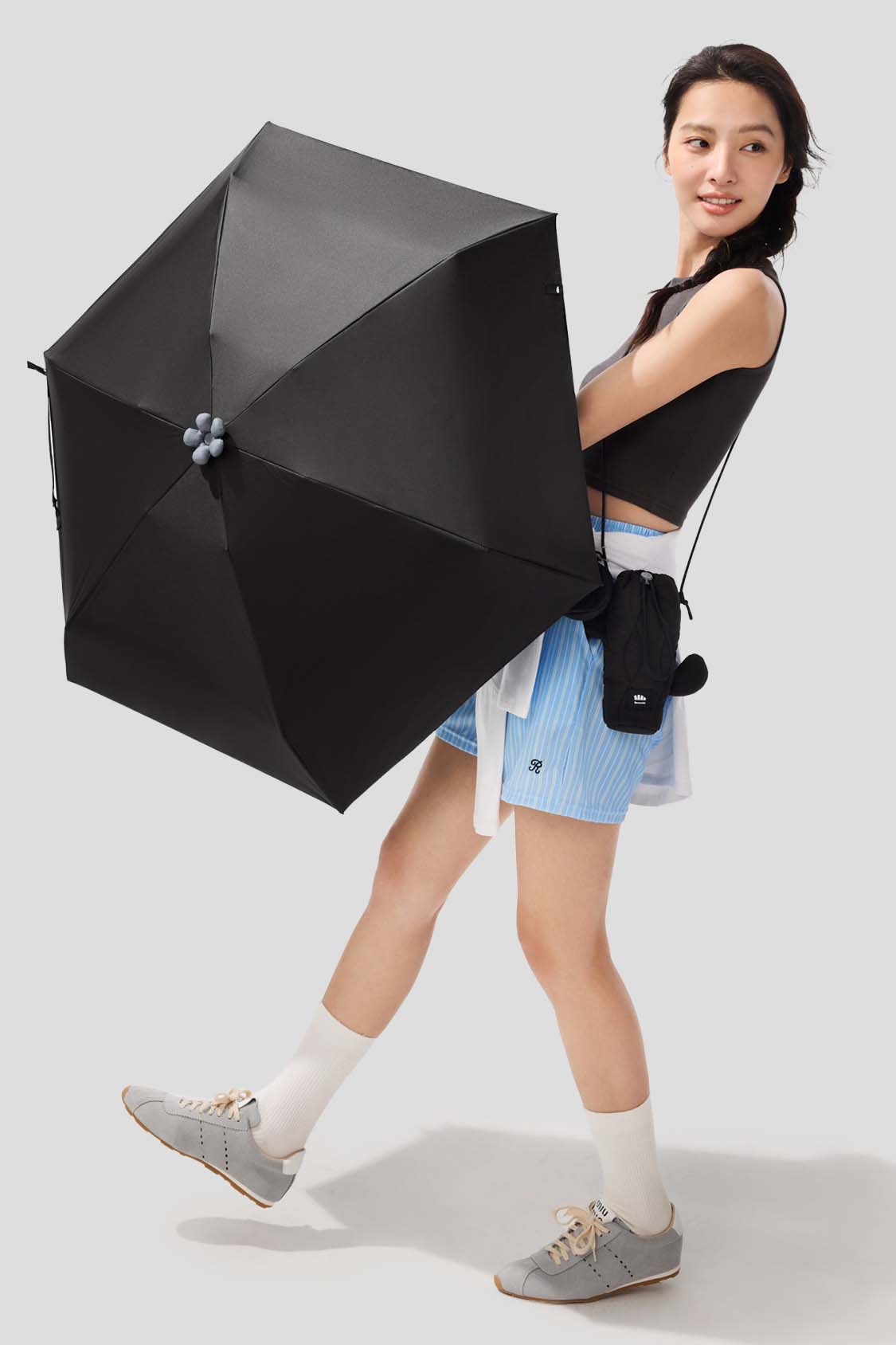 beneunder umbrella upf50+ #color_black