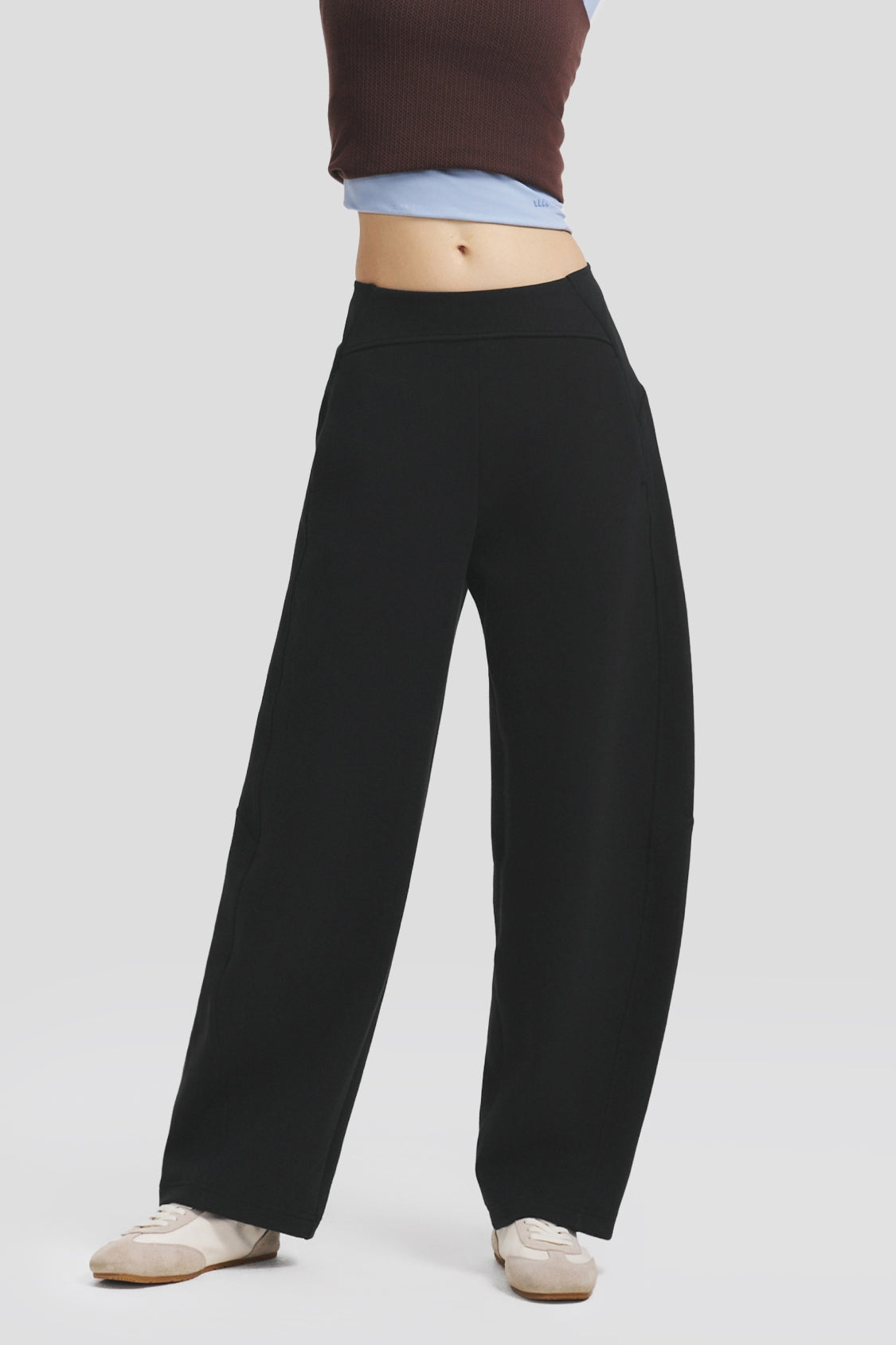 Women's High-Stretch Relaxed-Fit Pants EL009