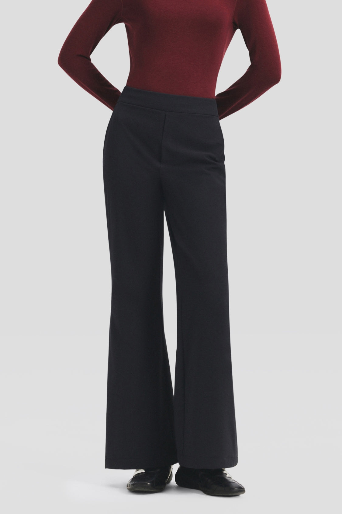 Women's Stretch Slight Flare Insulated Pants (High Warmth) CL008